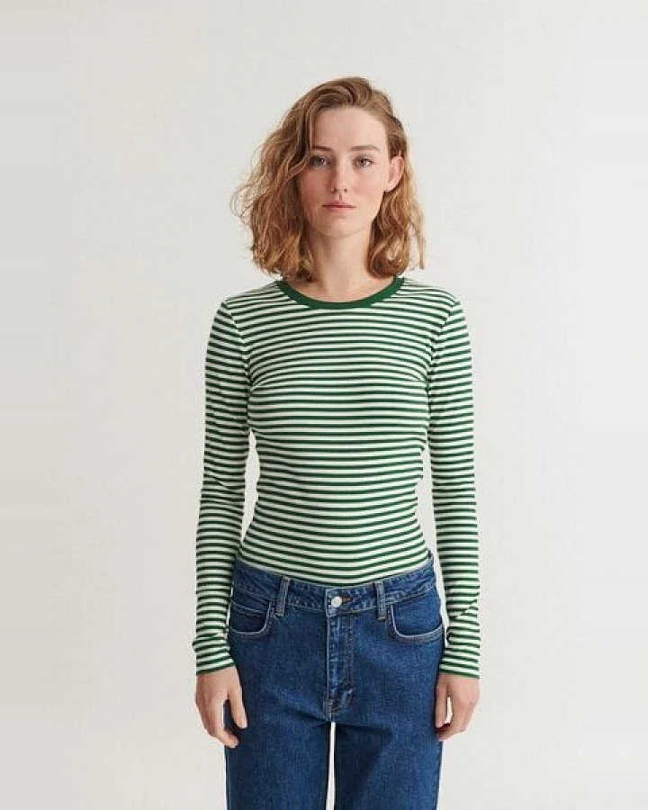Basic Apparel LUDMILLA Langarmshirt aus Bio-Baumwolle