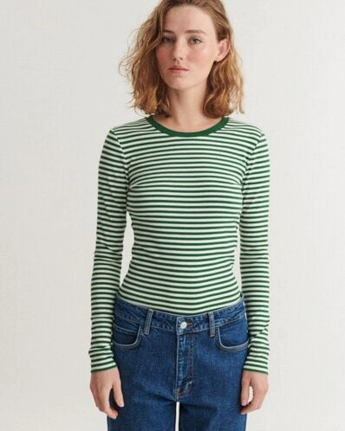 Basic Apparel LUDMILLA Langarmshirt aus Bio-Baumwolle – Ansicht 3