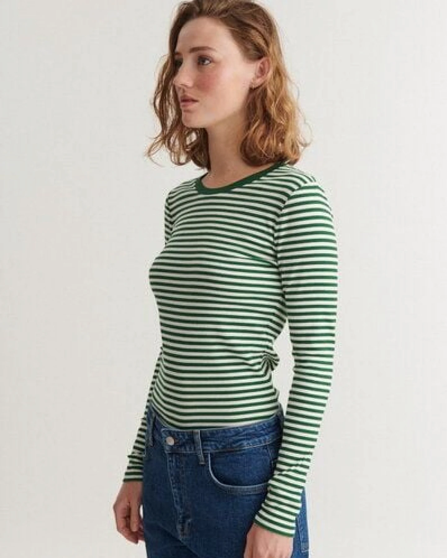Basic Apparel LUDMILLA Langarmshirt aus Bio-Baumwolle – Ansicht 4