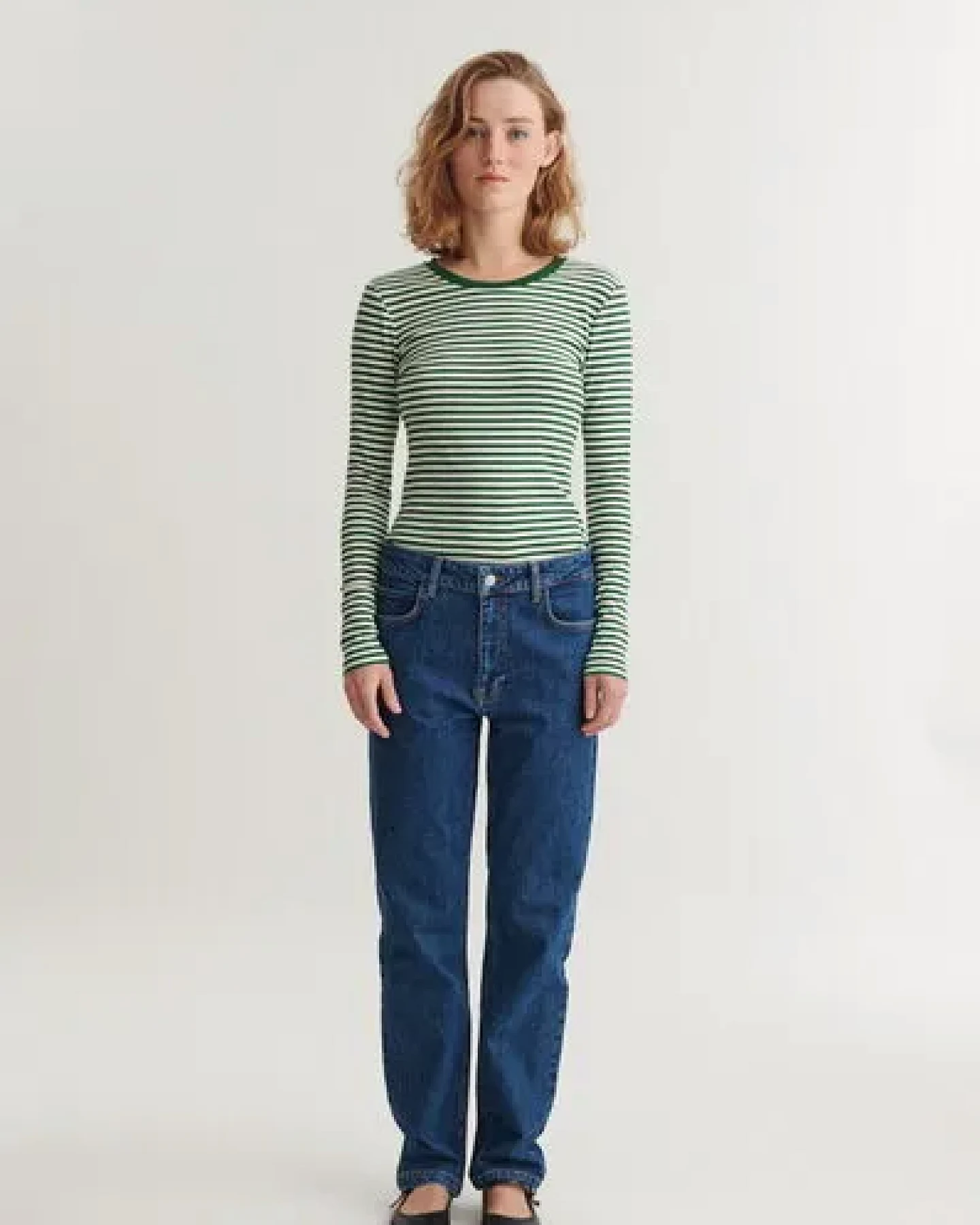 Basic Apparel LUDMILLA Langarmshirt aus Bio-Baumwolle – Ansicht 2