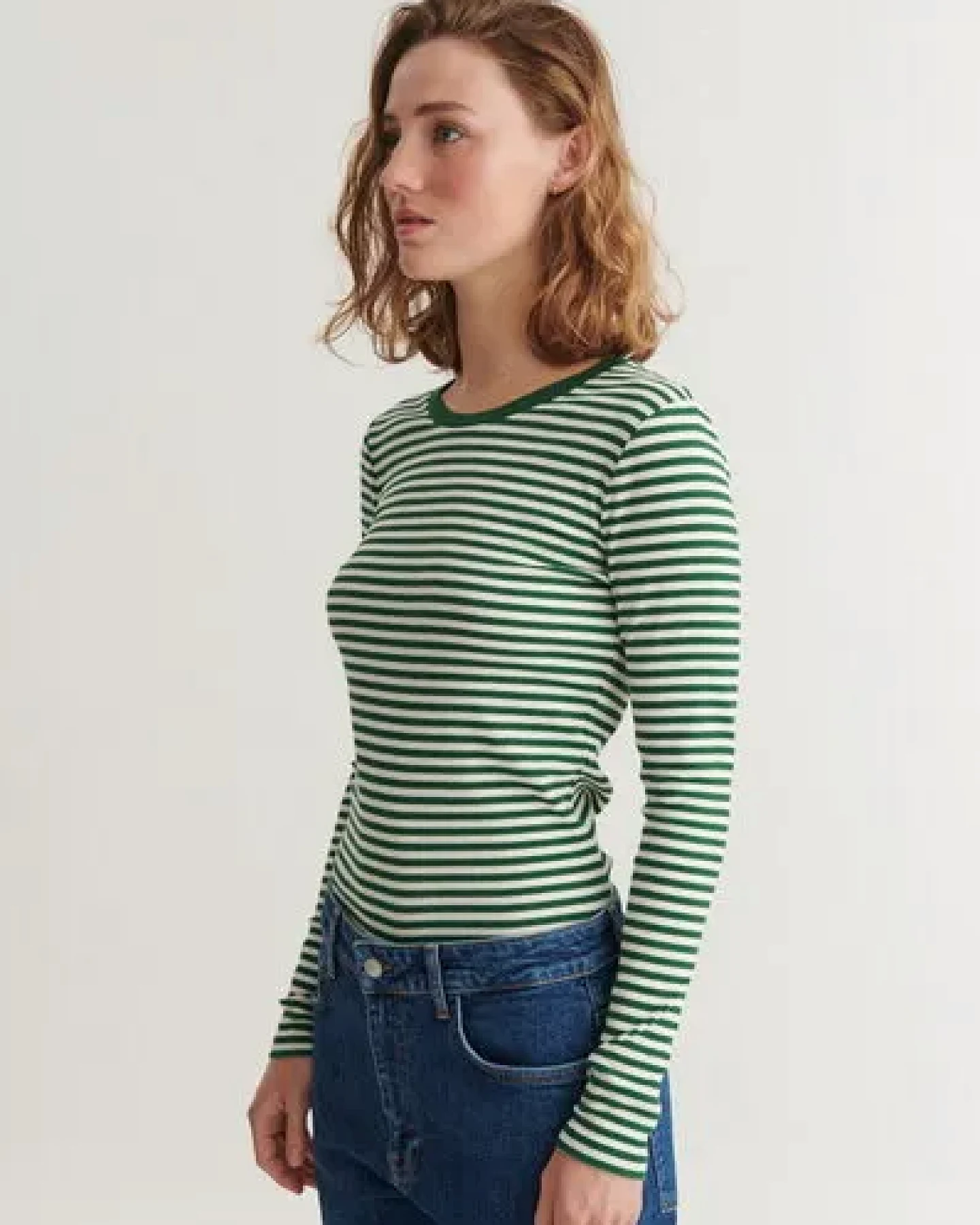 Basic Apparel LUDMILLA Langarmshirt aus Bio-Baumwolle – Ansicht 4