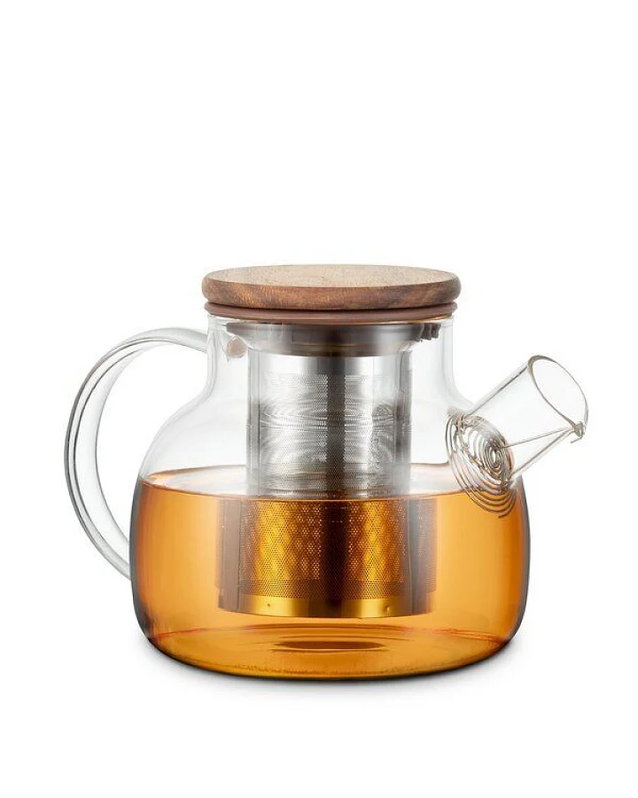 Econovo Teekanne aus Glas 0,75L & 1,5L