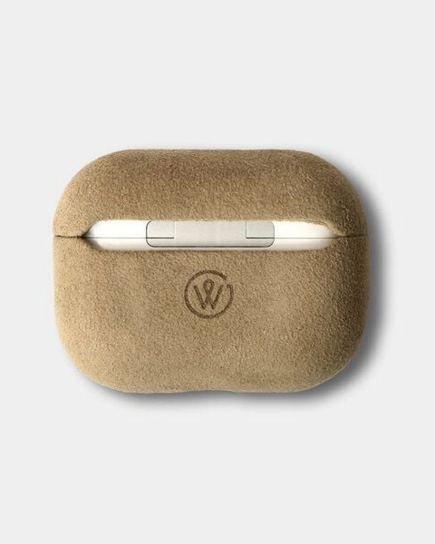GOOD WILHELM Veganes AirPods Pro 2 Case Airpods 4 Case JACOB aus italienischem Alcantara – Edler Premium-Schutz mit Stil – Ansicht 3