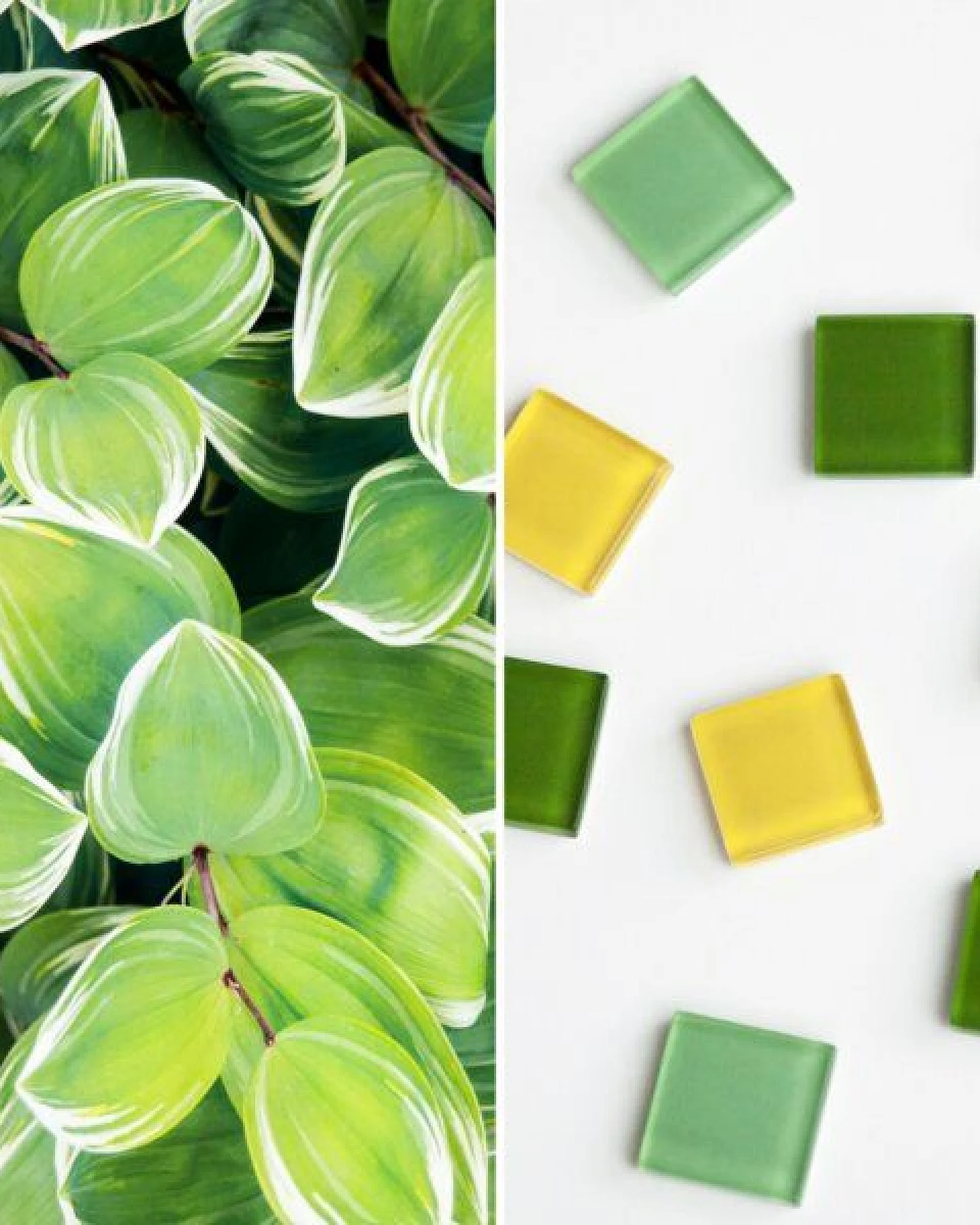 ALEXASCHA Magnet Set aus Upcycling Glas • 9 starke Magnete für den Kühlschrank • ideal zum Verschenken – Ansicht 2