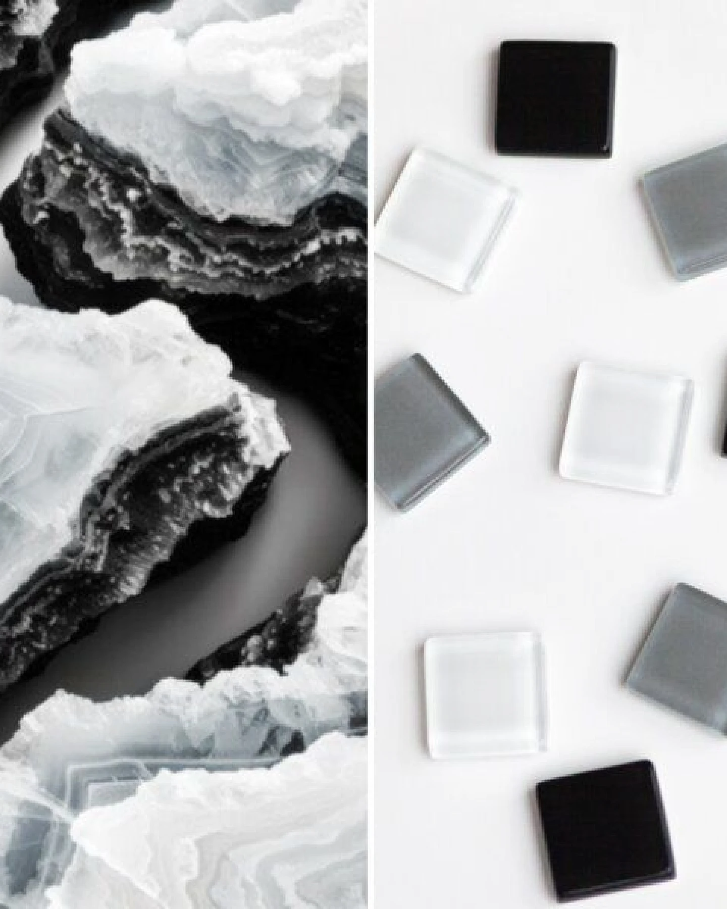 ALEXASCHA Magnet Set aus Upcycling Glas • 9 starke Magnete für den Kühlschrank • ideal zum Verschenken – Ansicht 3