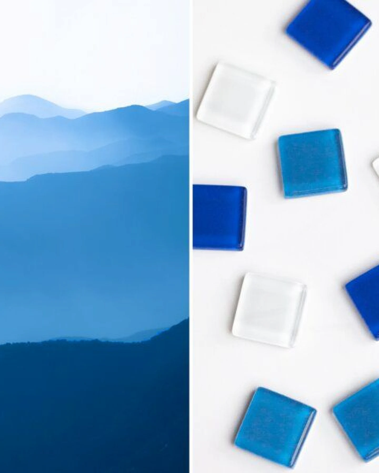 ALEXASCHA Magnet Set aus Upcycling Glas • 9 starke Magnete für den Kühlschrank • ideal zum Verschenken – Ansicht 3
