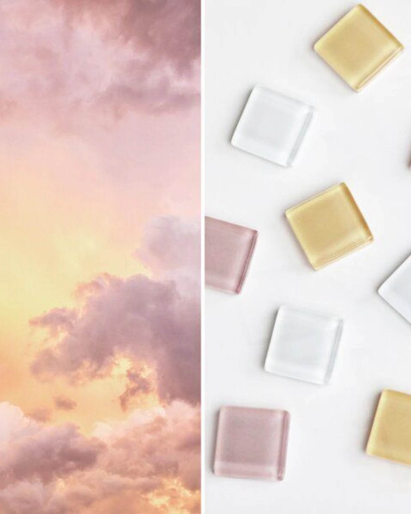 ALEXASCHA Magnet Set aus Upcycling Glas • 9 starke Magnete für den Kühlschrank • ideal zum Verschenken – Ansicht 3