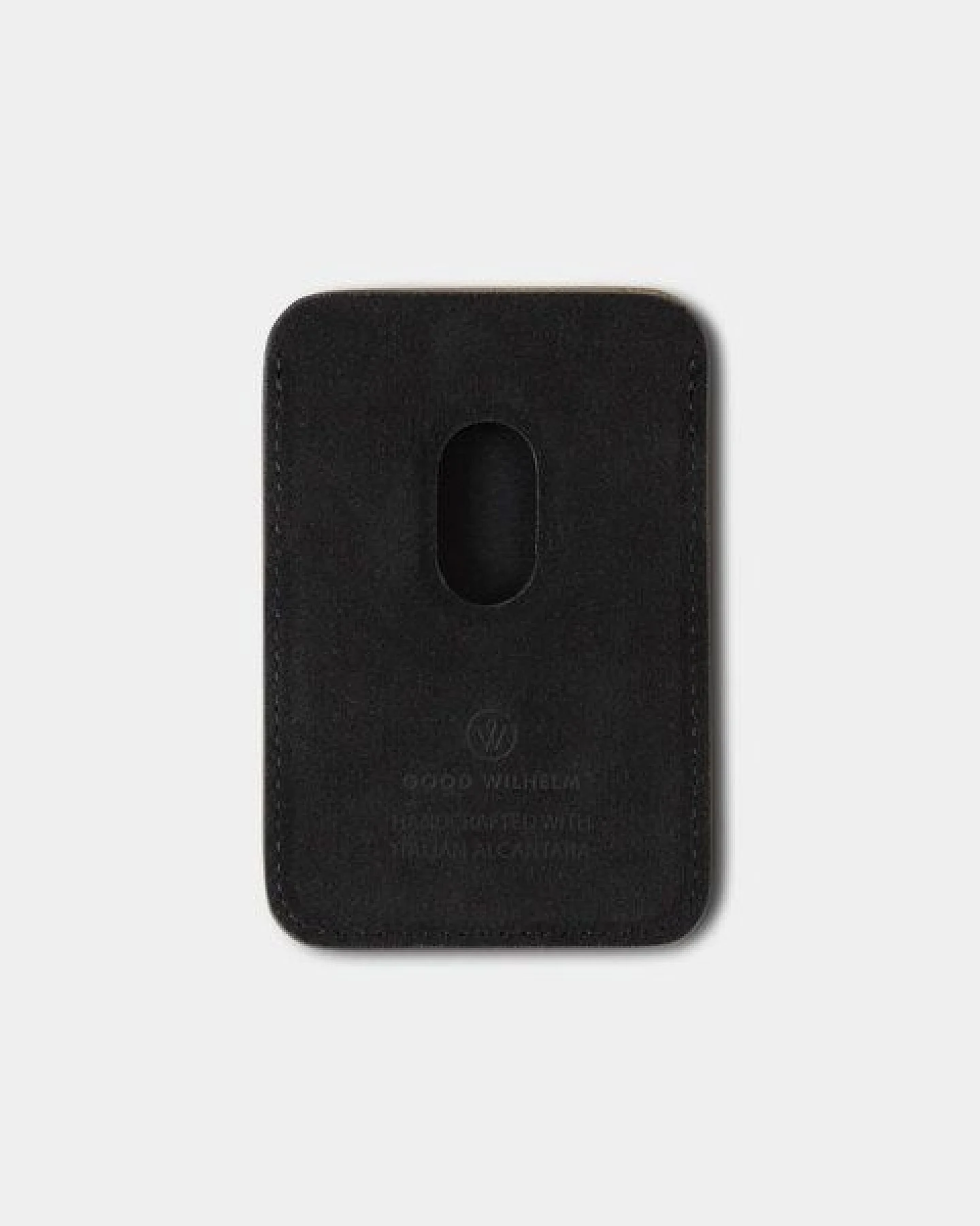 GOOD WILHELM MagSafe Wallet JULIUS aus italienischem Alcantara – Veganer, handgefertigter Luxus – Ansicht 3