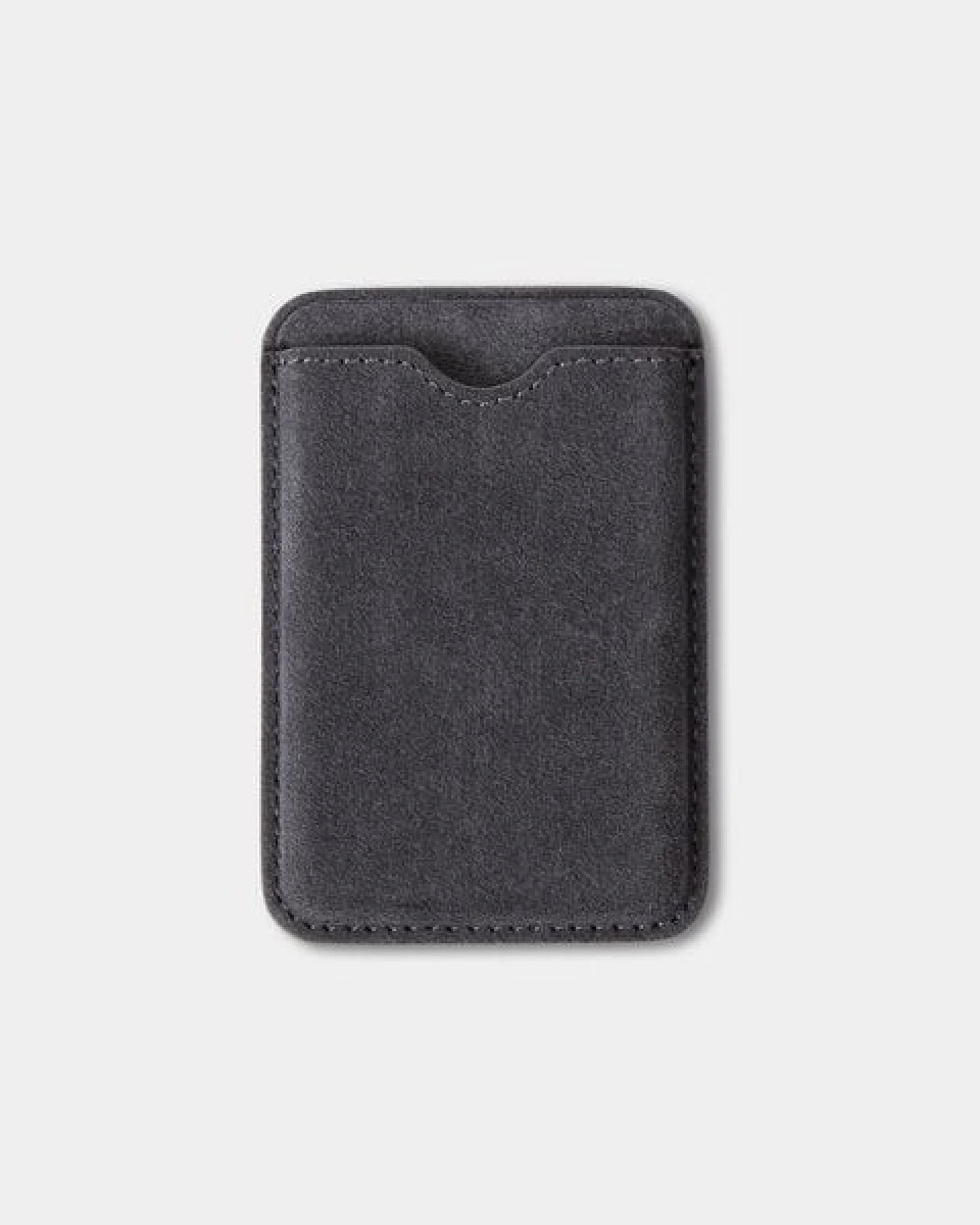 GOOD WILHELM MagSafe Wallet JULIUS aus italienischem Alcantara – Veganer, handgefertigter Luxus – Ansicht 2