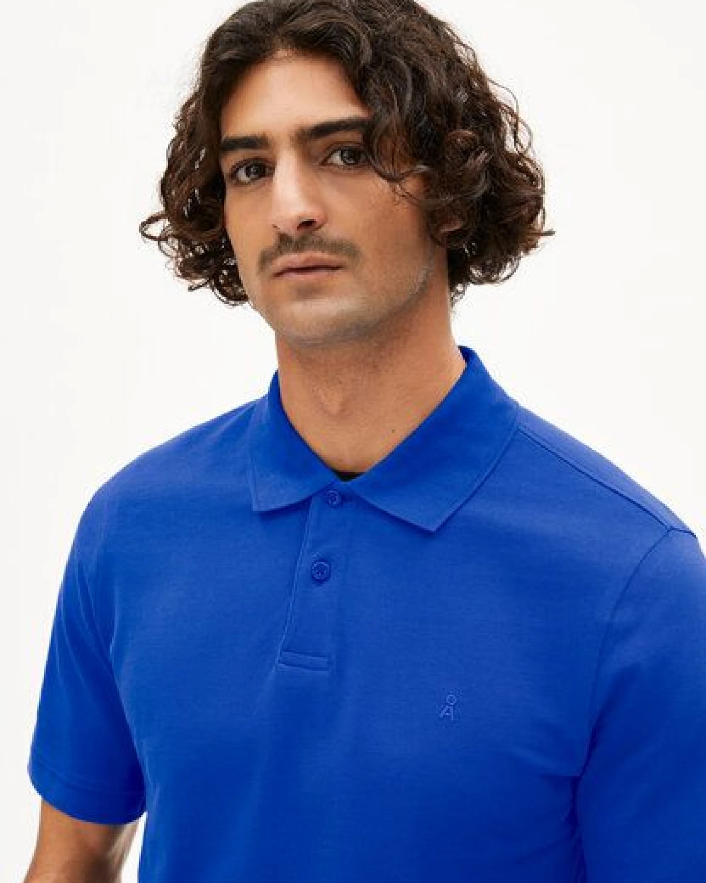 ARMEDANGELS MAARIO - Herren Polo T-Shirt aus Bio-Baumwolle – Ansicht 3