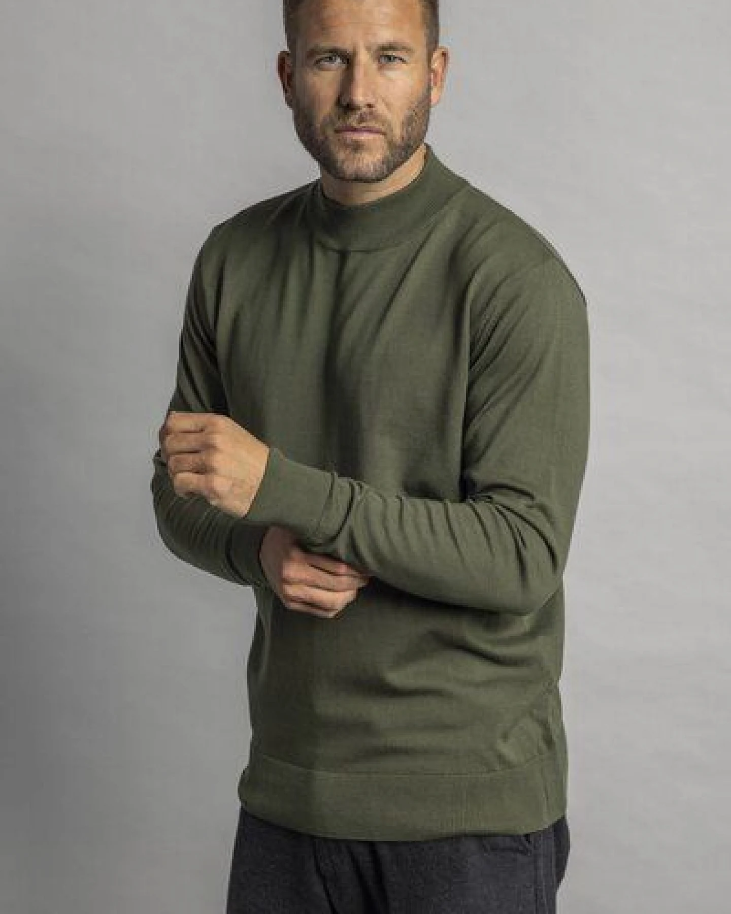 dirts Mock Neck Pullover – Ansicht 2