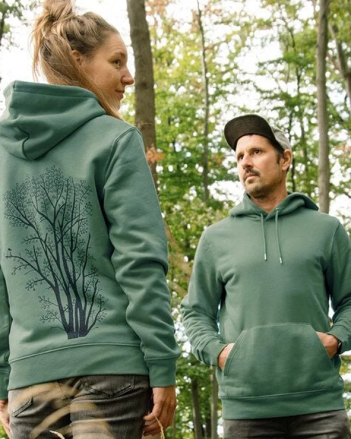 Cmig Unisex Hoodie Erle mit Elster