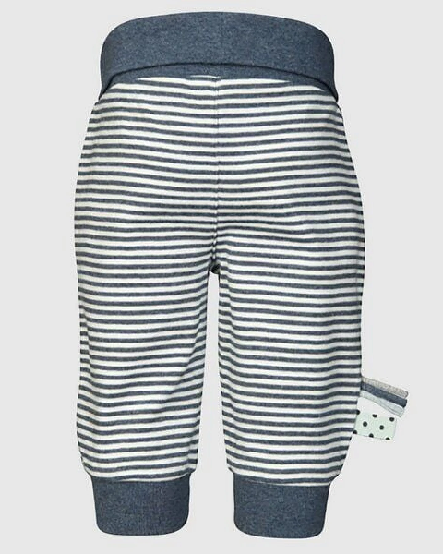 Baby-Hose mit Gummiband, gestreift 'OrganicEra' aus Bio-Baumwolle – Ansicht 3