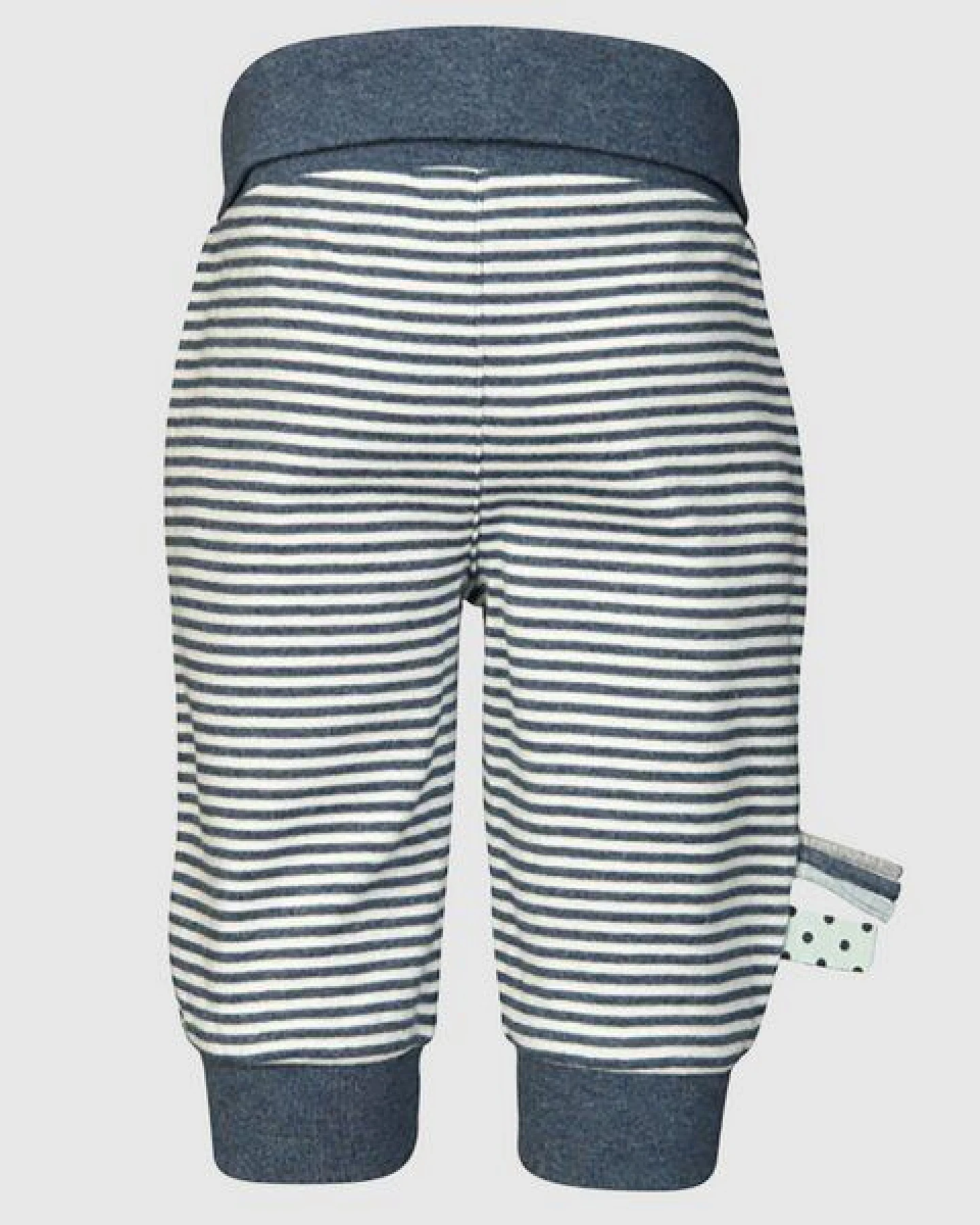 Baby-Hose mit Gummiband, gestreift 'OrganicEra' aus Bio-Baumwolle – Ansicht 3
