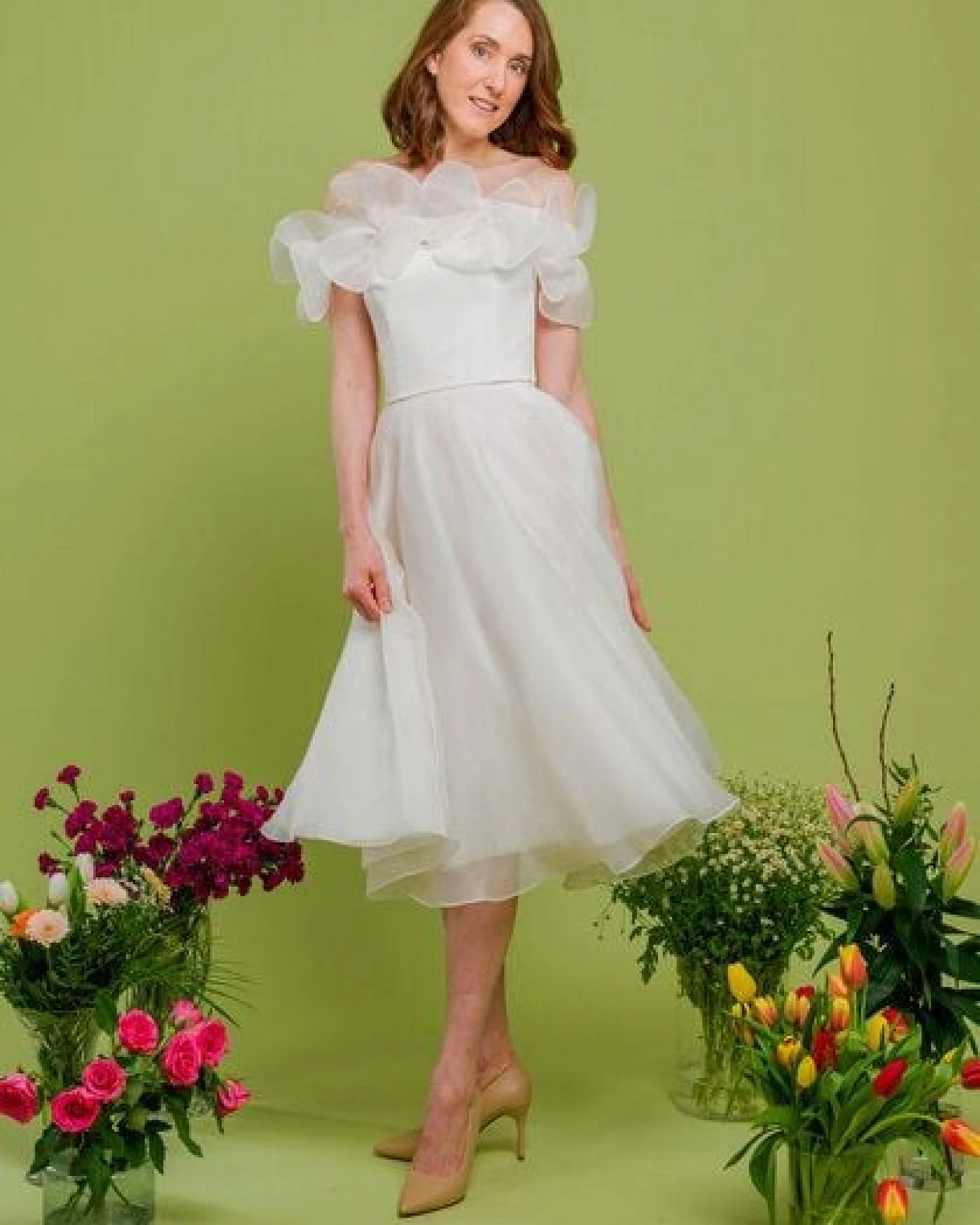 Atelier SNOW Zweiteiliges Brautkleid Primel – Ansicht 4