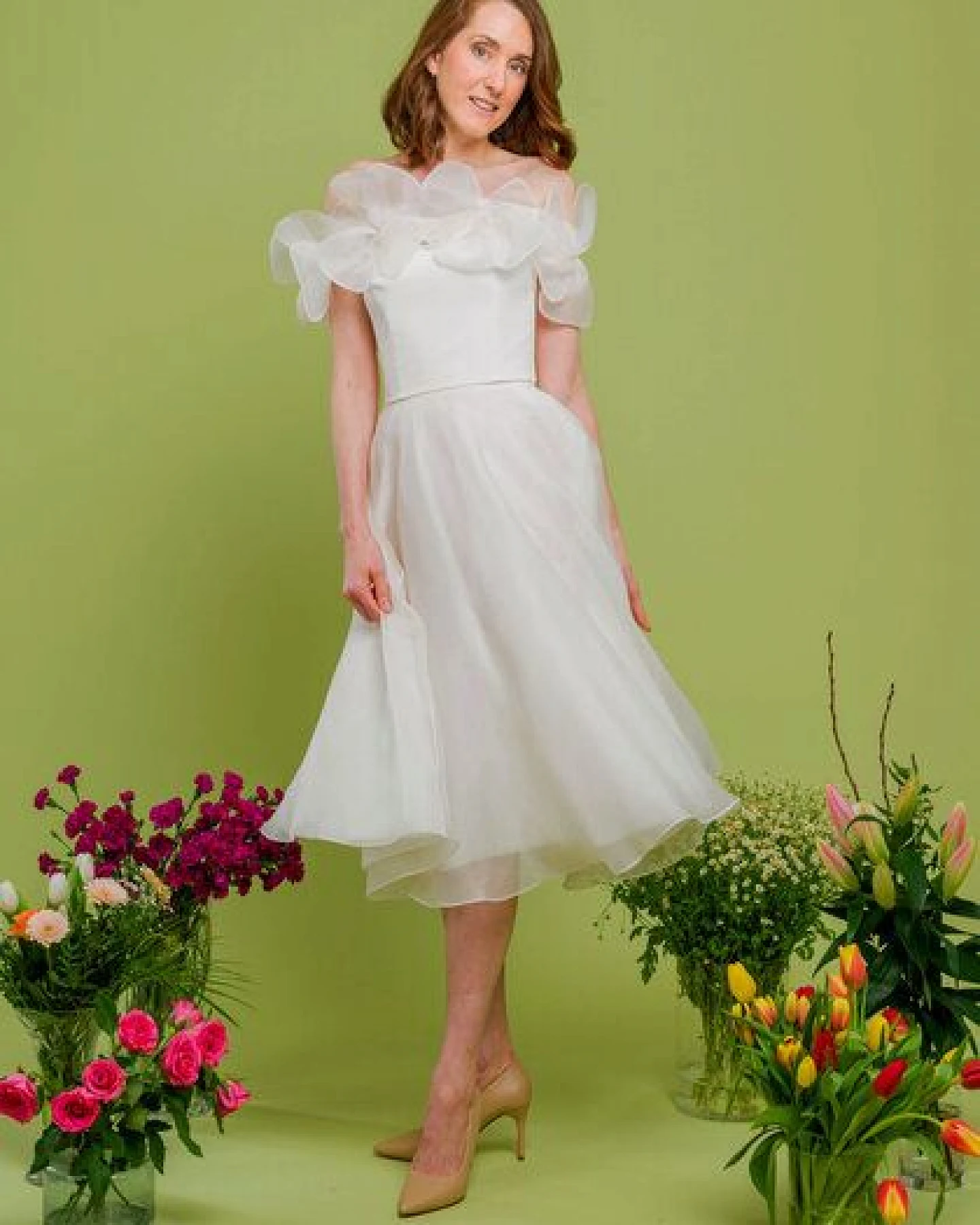 Atelier SNOW Zweiteiliges Brautkleid Primel – Ansicht 4