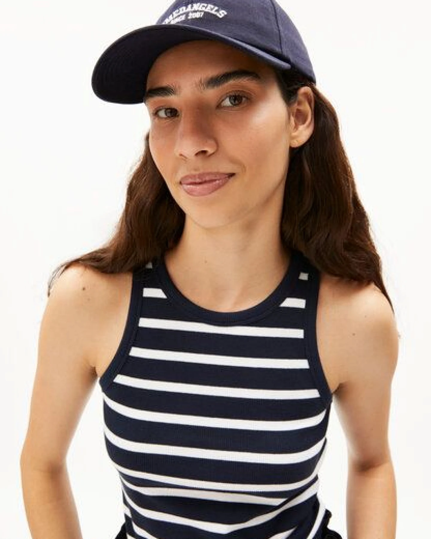 ARMEDANGELS KANITAA STRIPES Damen Ripp-Top aus Bio-Baumwoll Mix – Ansicht 3