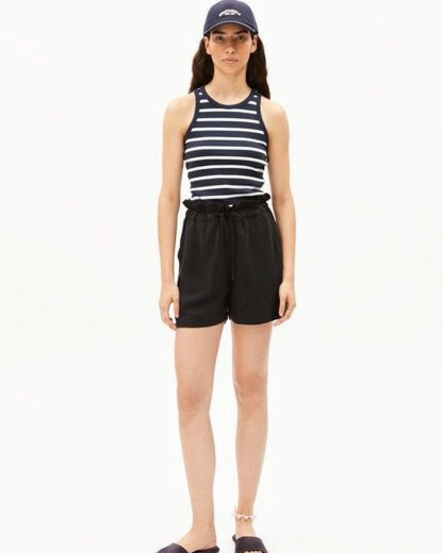 ARMEDANGELS KANITAA STRIPES Damen Ripp-Top aus Bio-Baumwoll Mix – Ansicht 4