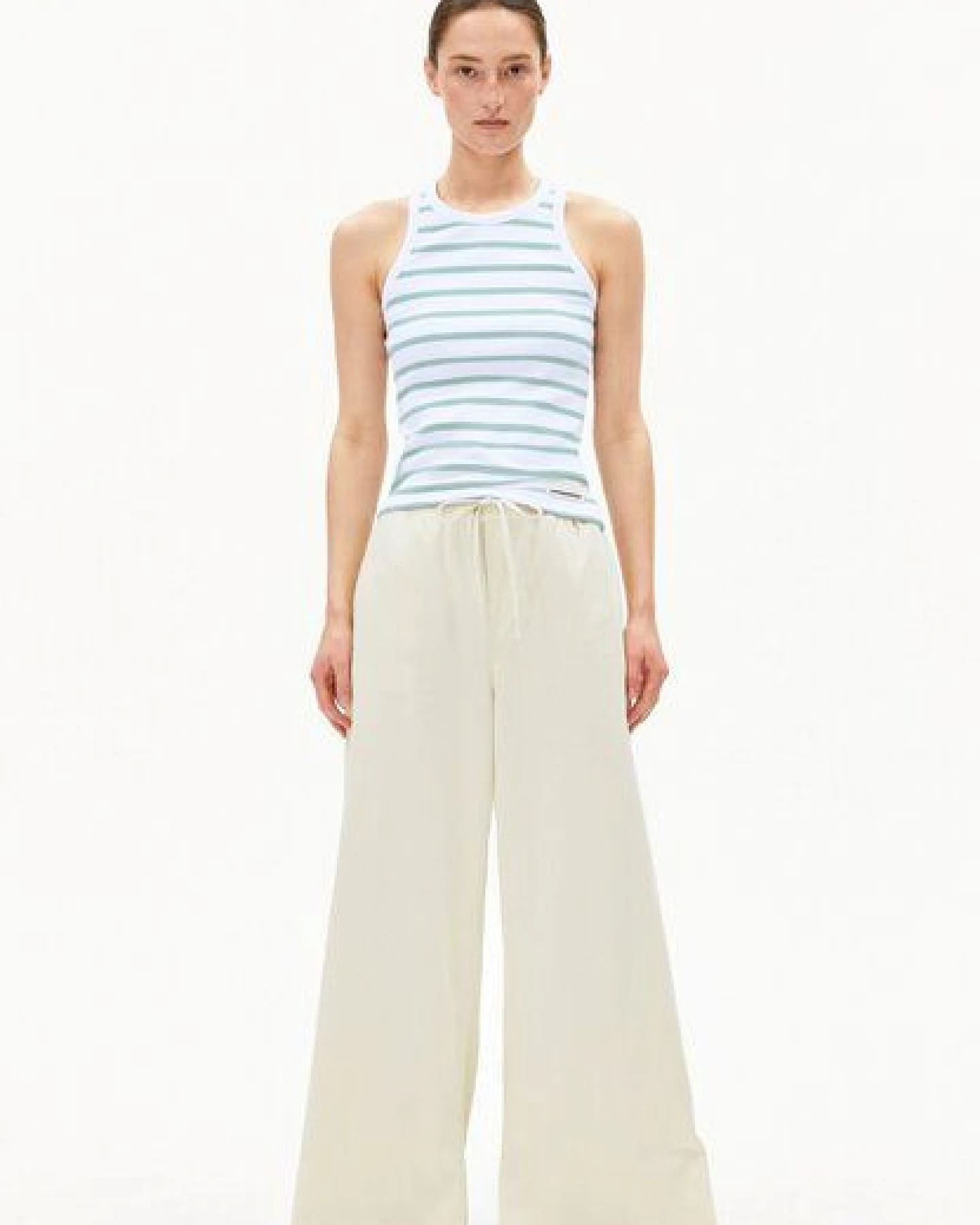 ARMEDANGELS KANITAA STRIPES Damen Ripp-Top aus Bio-Baumwoll Mix – Ansicht 4