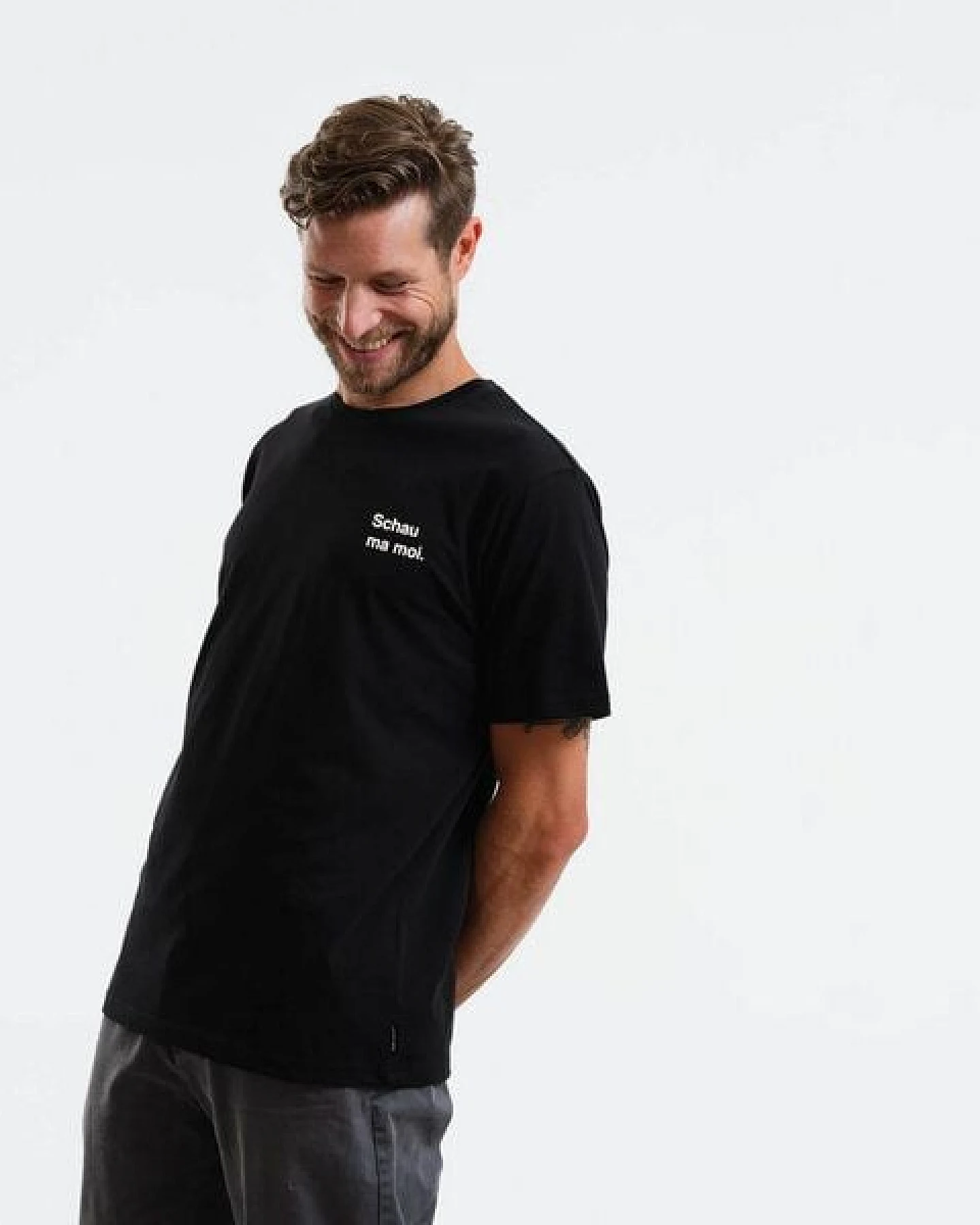 GARY MASH Shirt Schau ma moi. aus Biobaumwolle – Ansicht 4