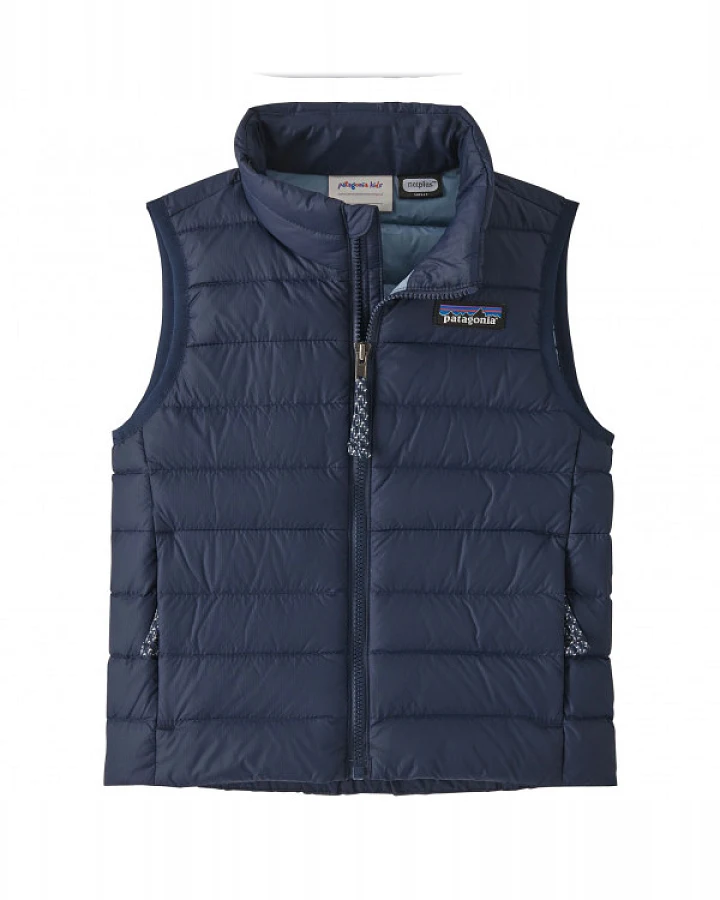 Patagonia - Baby's Down Sweater Vest - Daunenweste Gr 3-6 Months blau