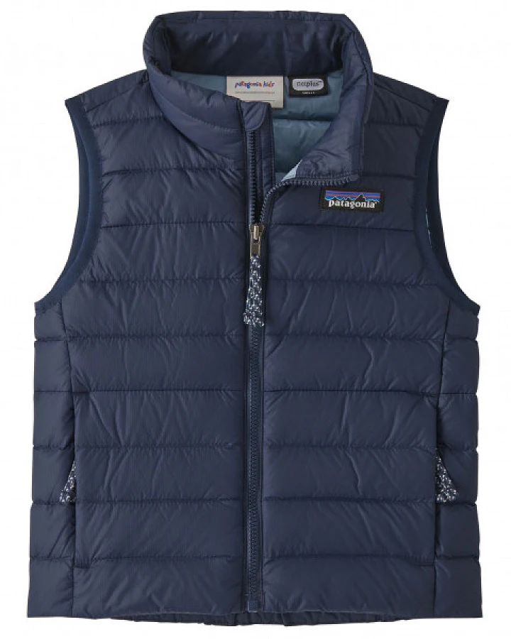 Patagonia - Baby's Down Sweater Vest - Daunenweste Gr 3-6 Months blau