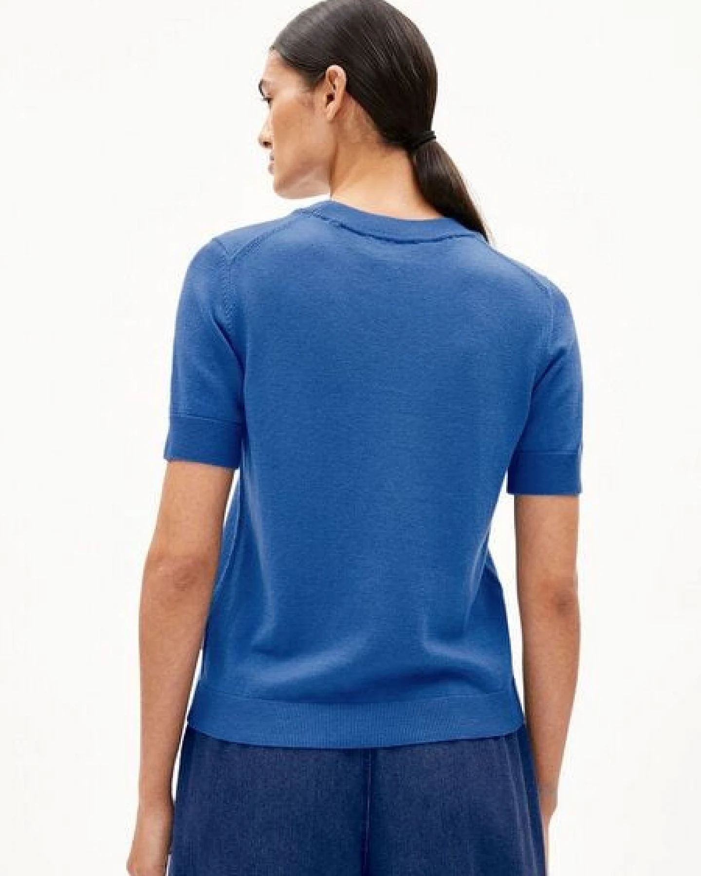 ARMEDANGELS SILJIAAS Damen Strickshirt aus TENCEL Lyocell Mix – Ansicht 4