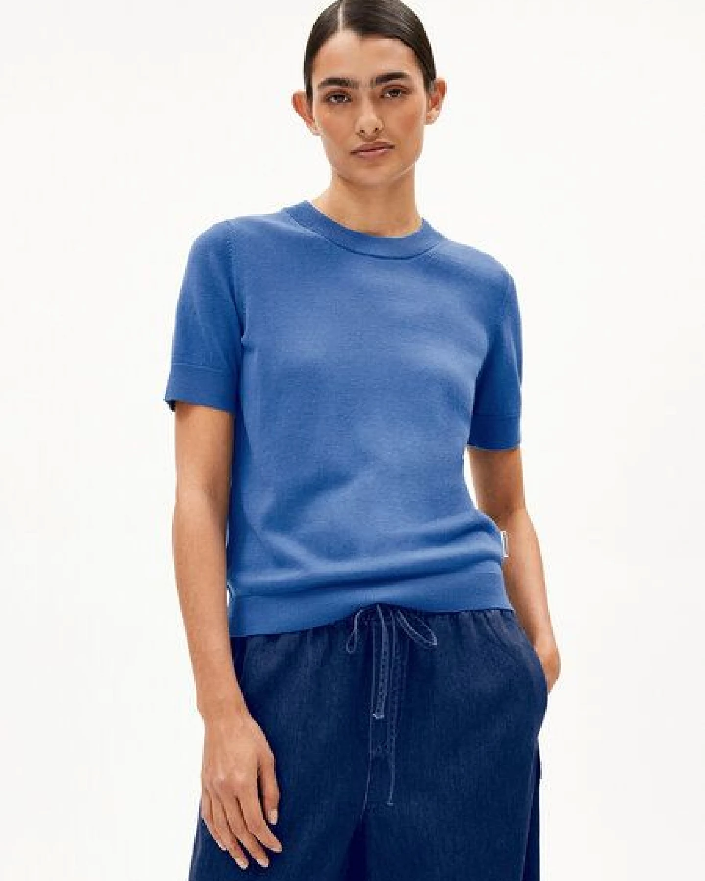 ARMEDANGELS SILJIAAS Damen Strickshirt aus TENCEL Lyocell Mix – Ansicht 2
