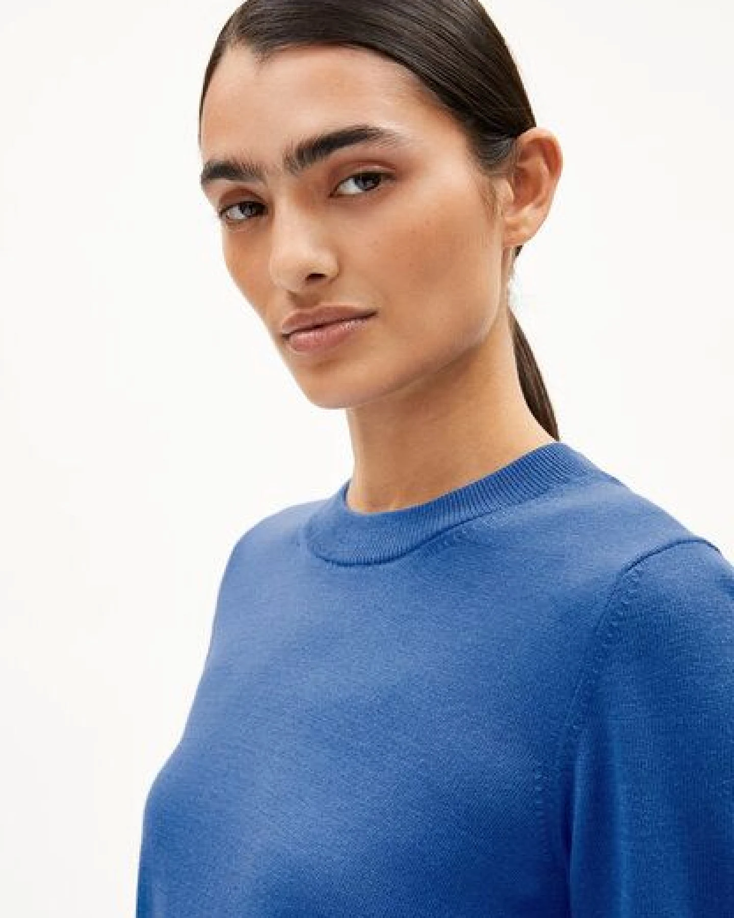 ARMEDANGELS SILJIAAS Damen Strickshirt aus TENCEL Lyocell Mix – Ansicht 3
