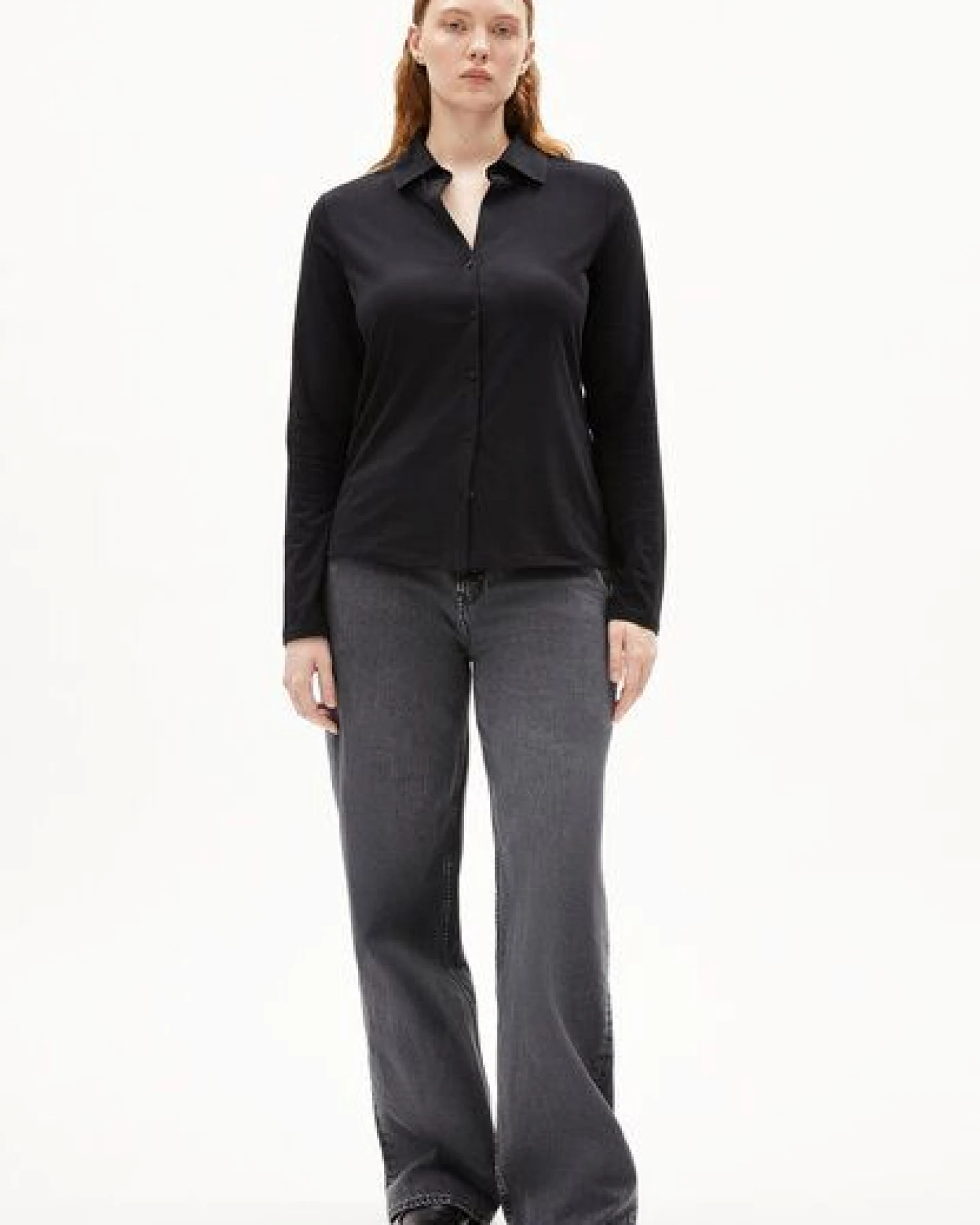 ARMEDANGELS NALAANNIA Damen Bluse aus Bio-Baumwoll Mix – Ansicht 4