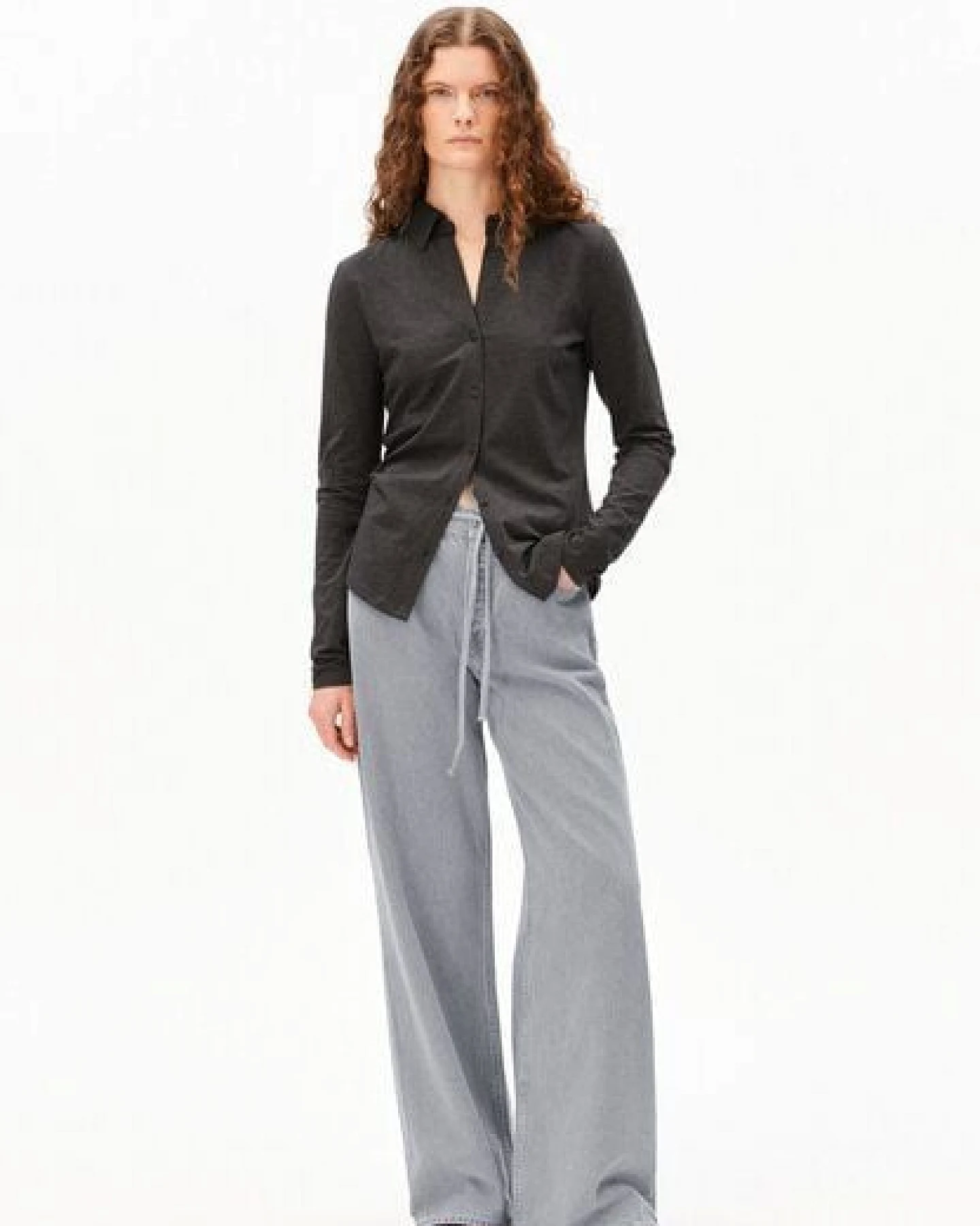 ARMEDANGELS NALAANNIA Damen Bluse aus Bio-Baumwoll Mix – Ansicht 4