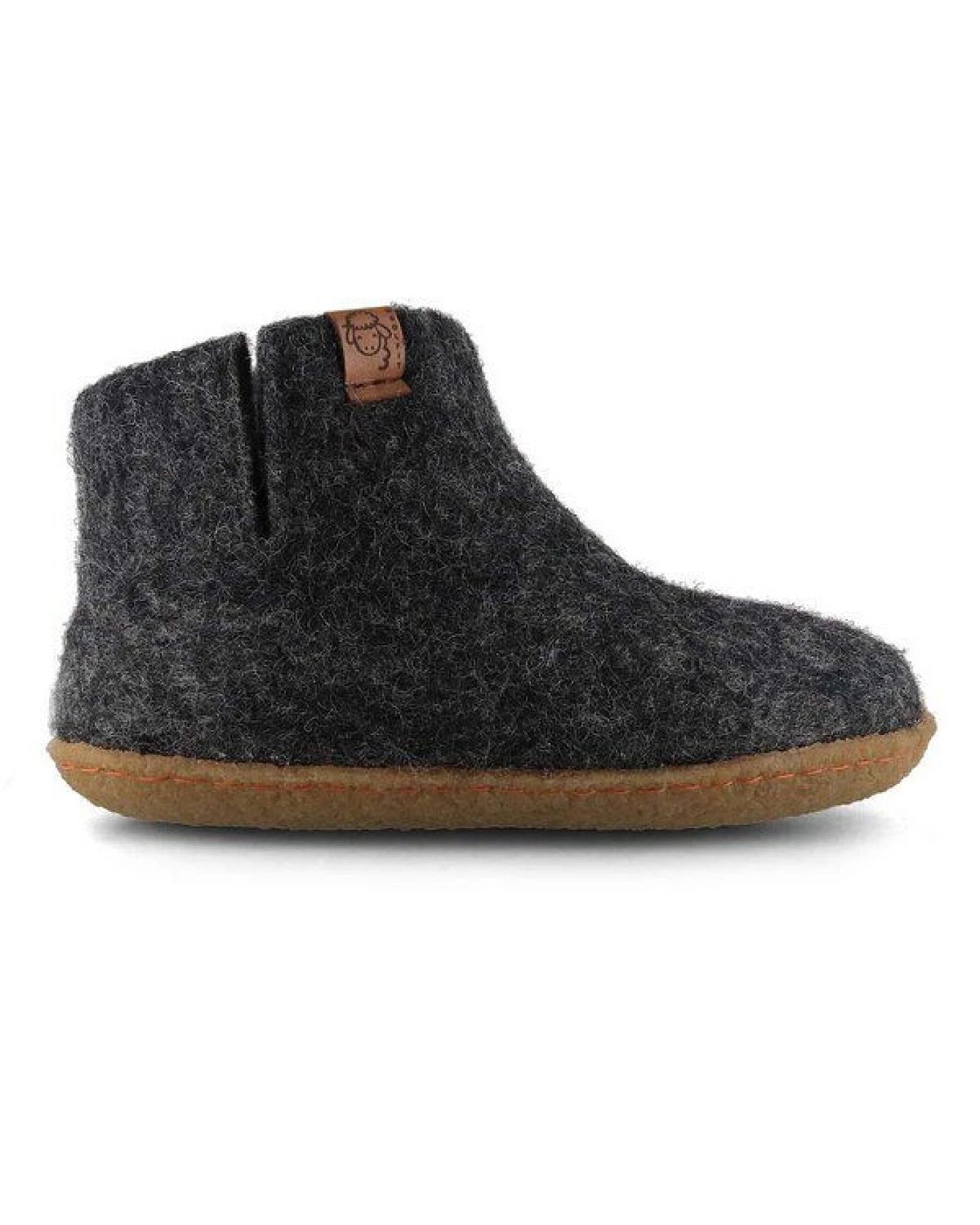 WoolFit Kinder-Hausschuhe Hüttenschuhe aus 100% Wolle – Ansicht 3