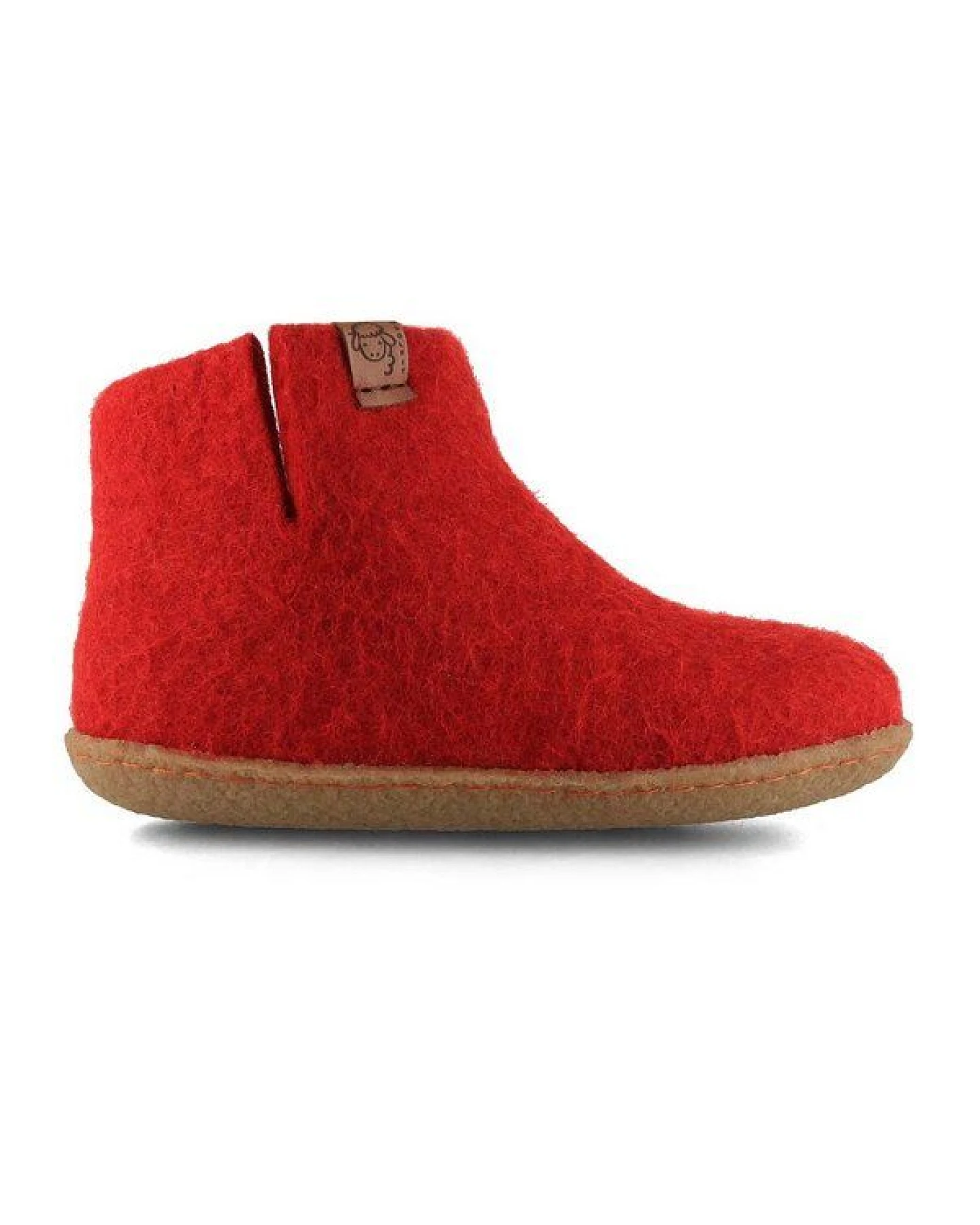 WoolFit Kinder-Hausschuhe Hüttenschuhe aus 100% Wolle – Ansicht 3