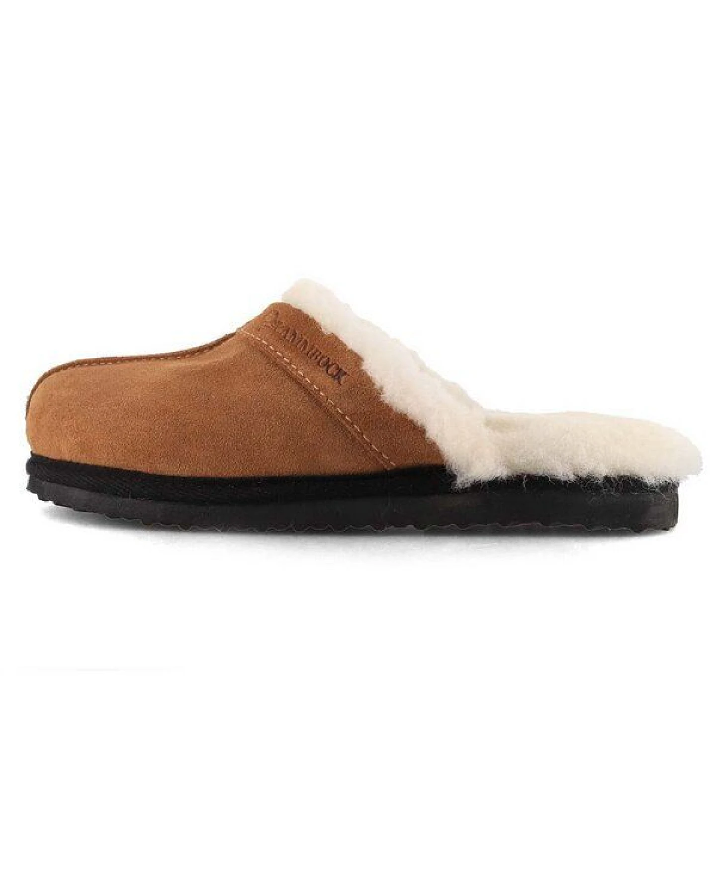 Lammbock Lammfell Pantoffeln Woolson Hausschuhe in Komfortweite – Ansicht 4