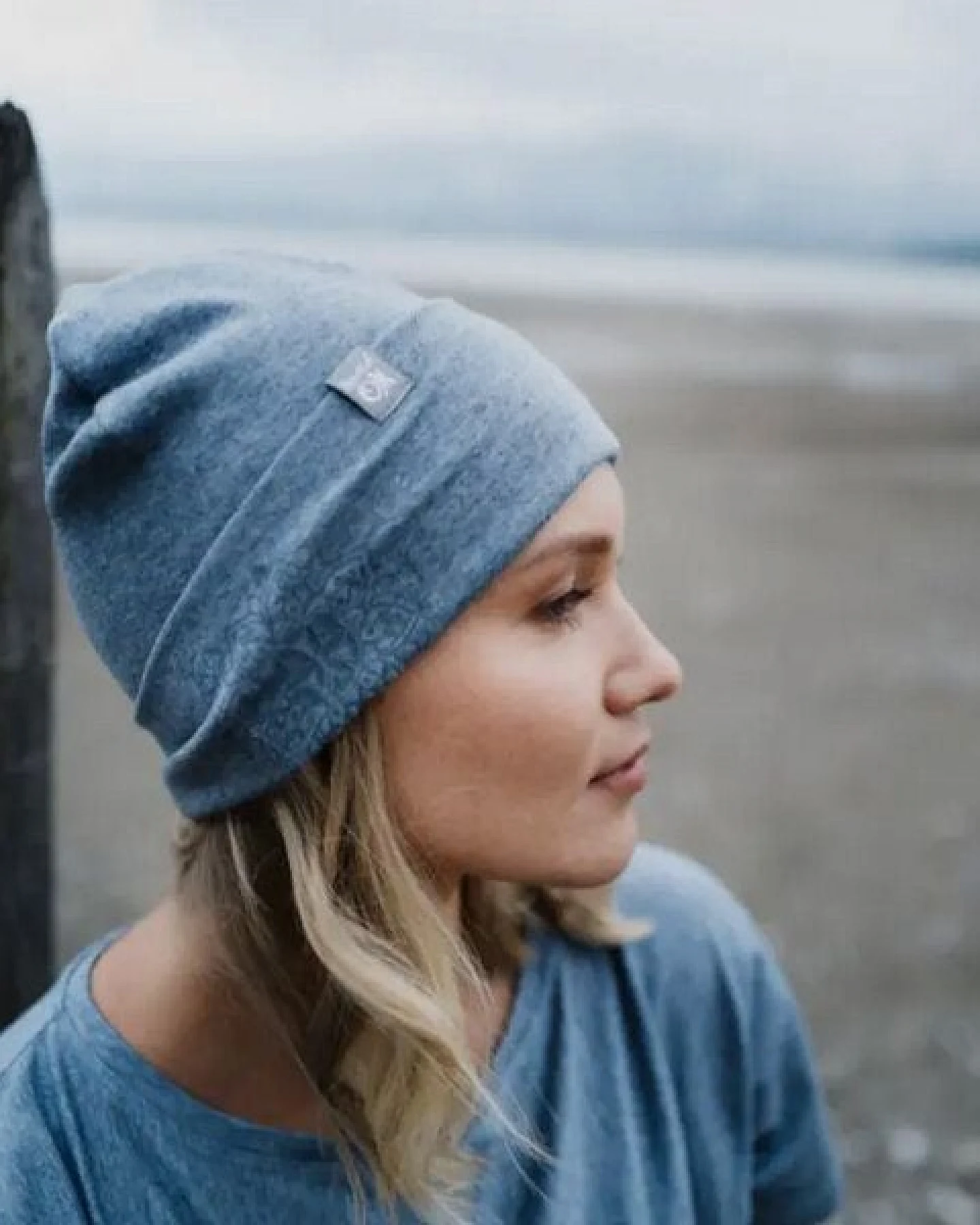 Spirit of OM Beanie Mütze Bambus – Ansicht 2
