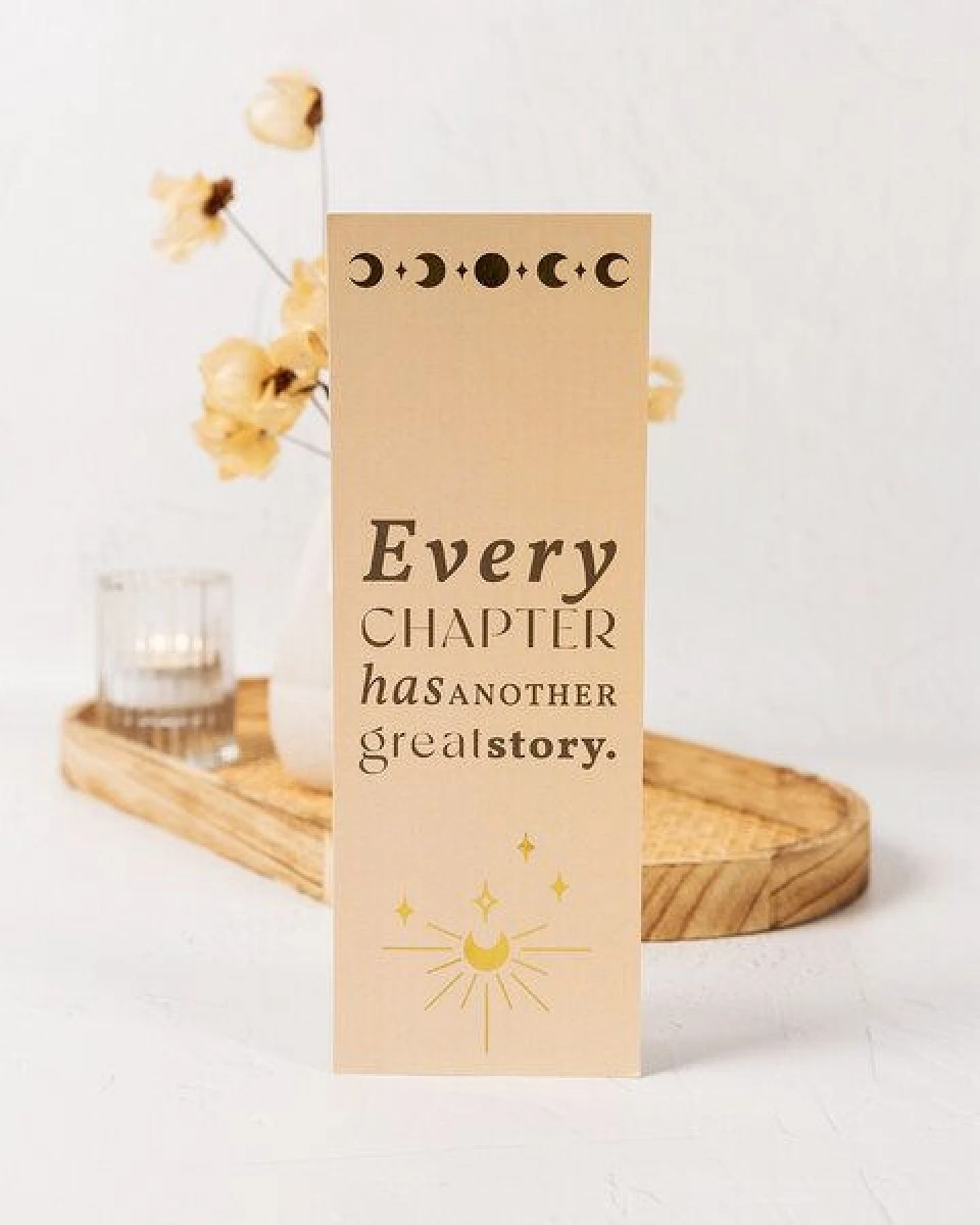 Oh Shanti Lesezeichen ,,Every Chapter Has Another Great Story'' – Ansicht 3