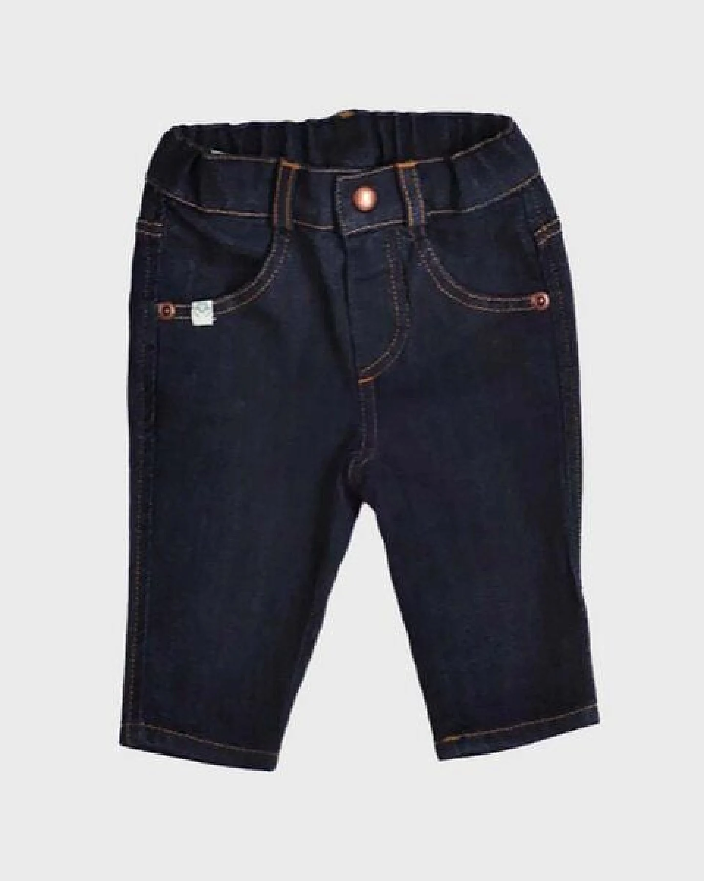 Baby-Jeanshosen 'OrganicEra' aus Bio-Baumwoll-Denim – Ansicht 2