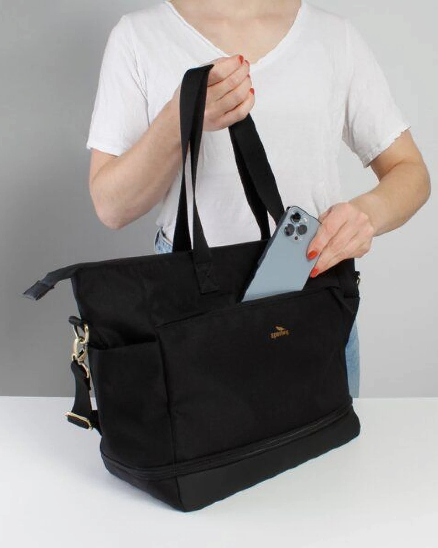 Sperling Erweiterbarer Shopper "Divided" – Ansicht 3
