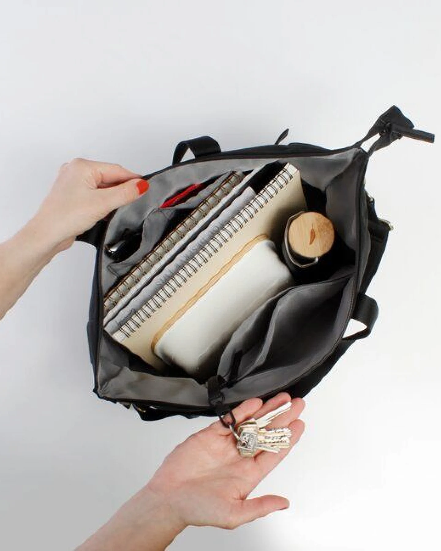 Sperling Erweiterbarer Shopper "Divided" – Ansicht 4