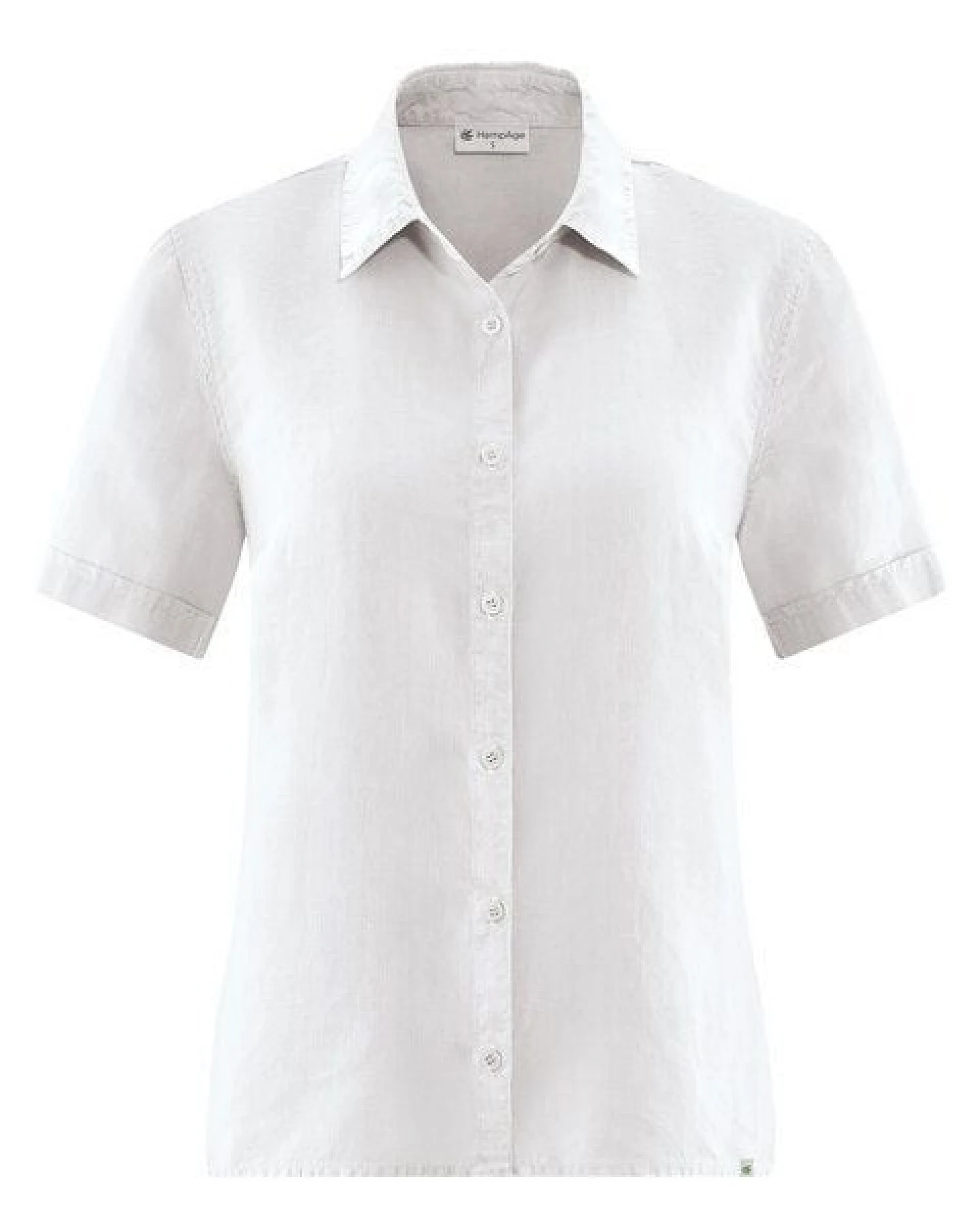 HempAge Kurzarmbluse Damen 100% Hanf – Ansicht 3