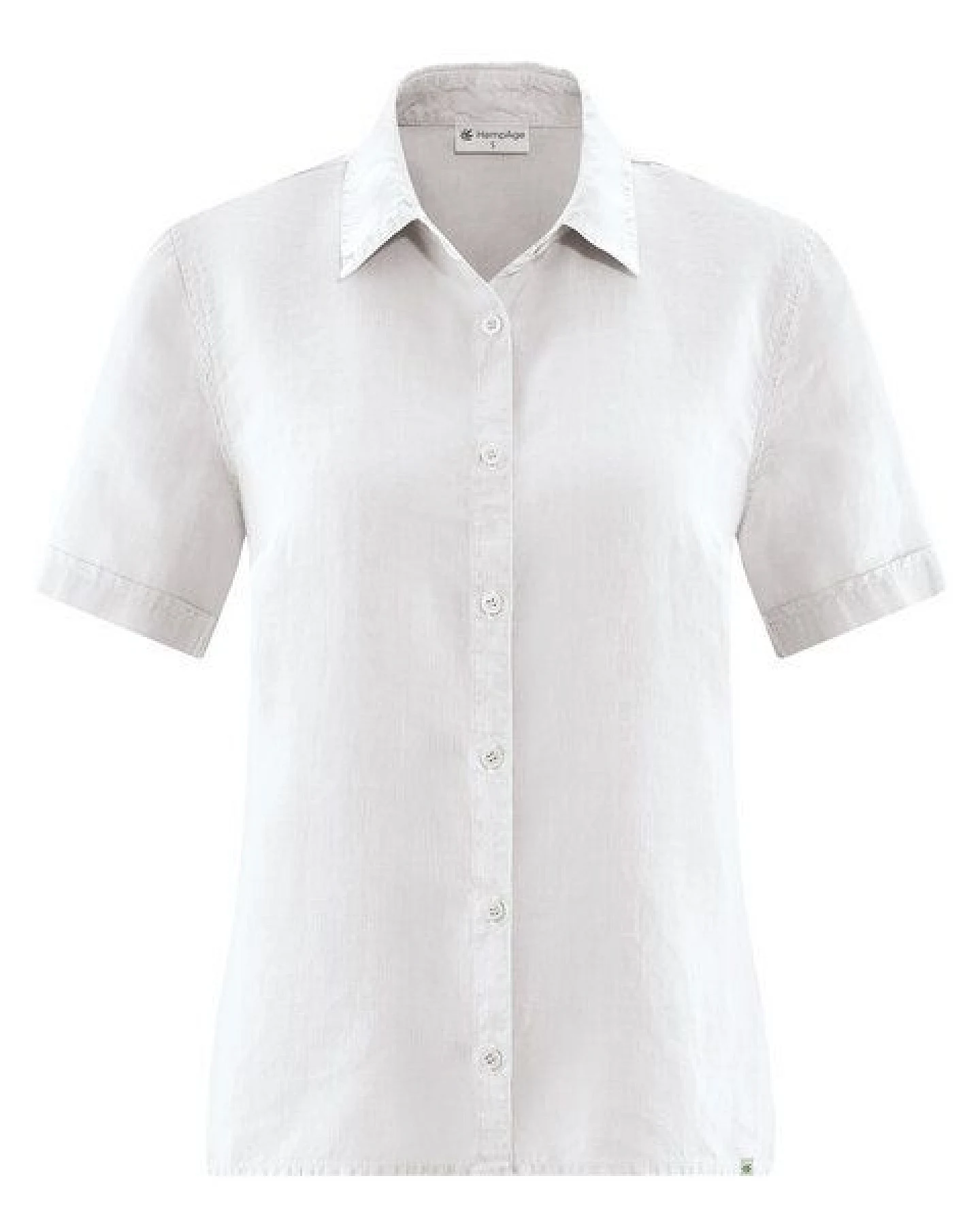 HempAge Kurzarmbluse Damen 100% Hanf – Ansicht 3