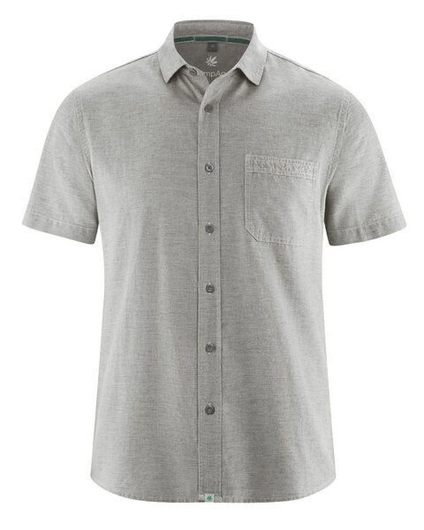 HempAge Herren Hemd Kurzhemd Hanf/Biobaumwolle – Ansicht 2