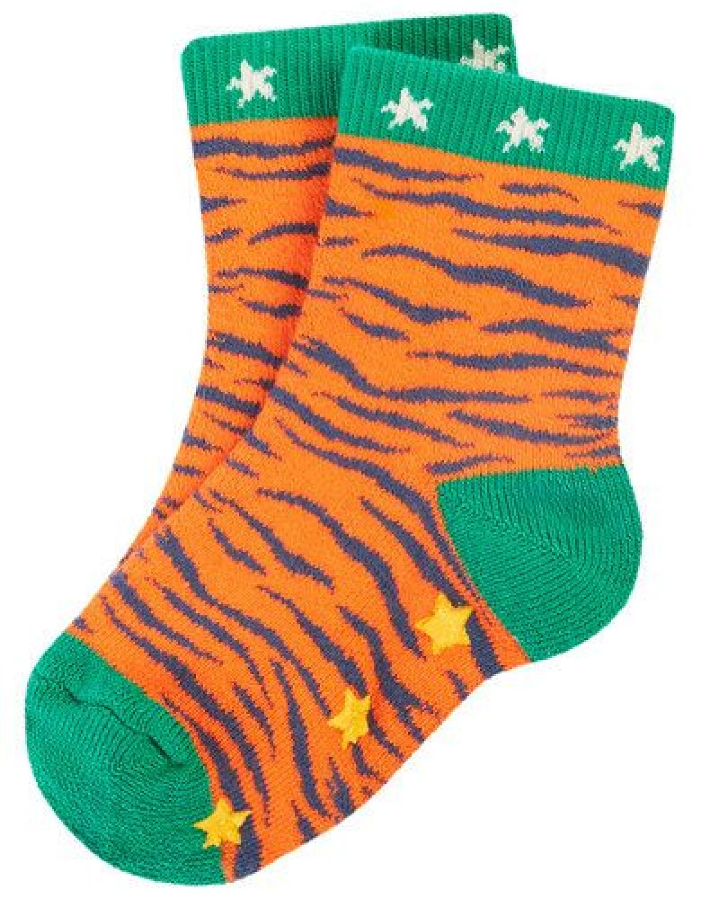 Frugi Dicke Socken in Zweierpack mit Antirutsch-Noppen – Ansicht 3