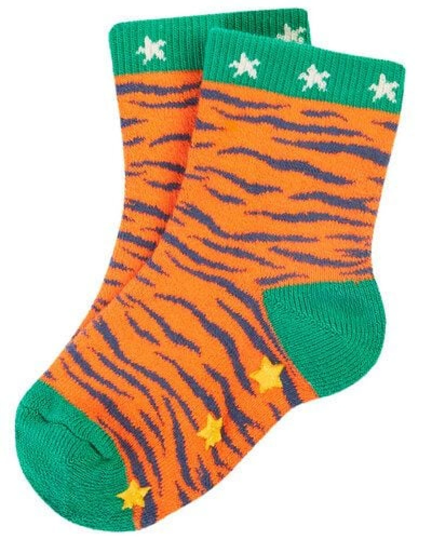 Frugi Dicke Socken in Zweierpack mit Antirutsch-Noppen – Ansicht 3
