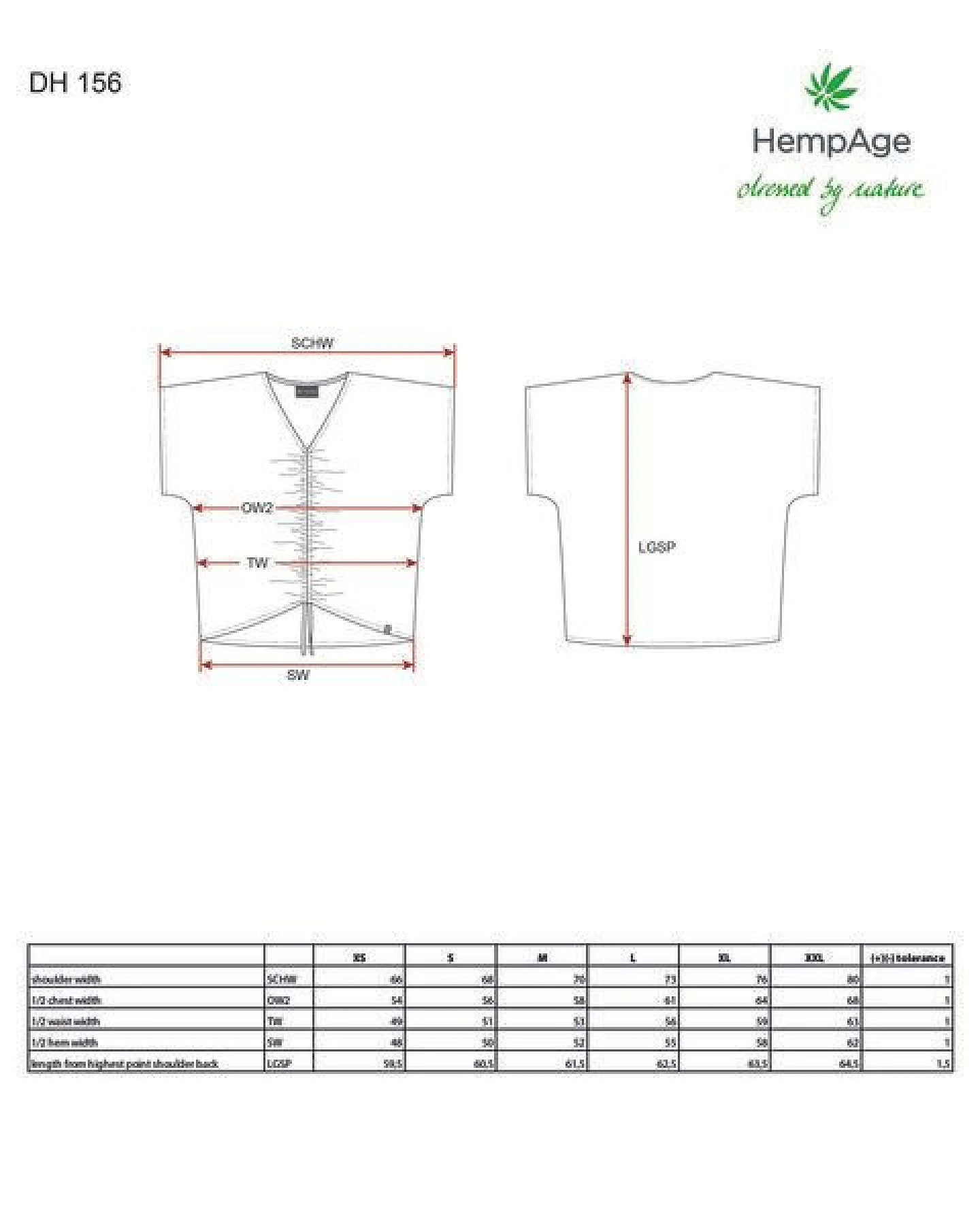 HempAge Geraffte Sommerbluse Hanf/Biobaumwolle – Ansicht 3