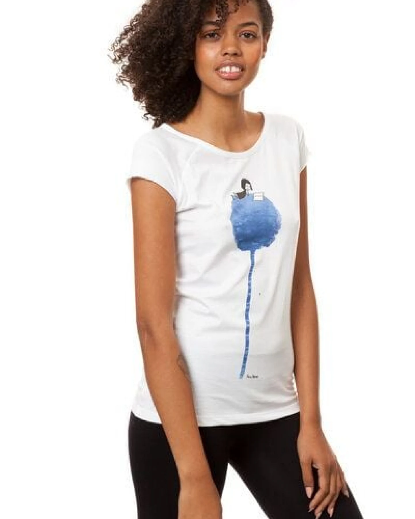 FellHerz Blumenbuch Cap Sleeve white – Ansicht 4