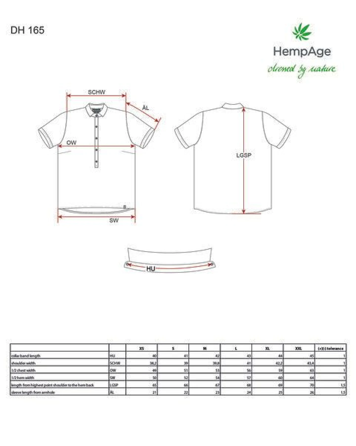 HempAge 100% Schlupfbluse Damen – Ansicht 3