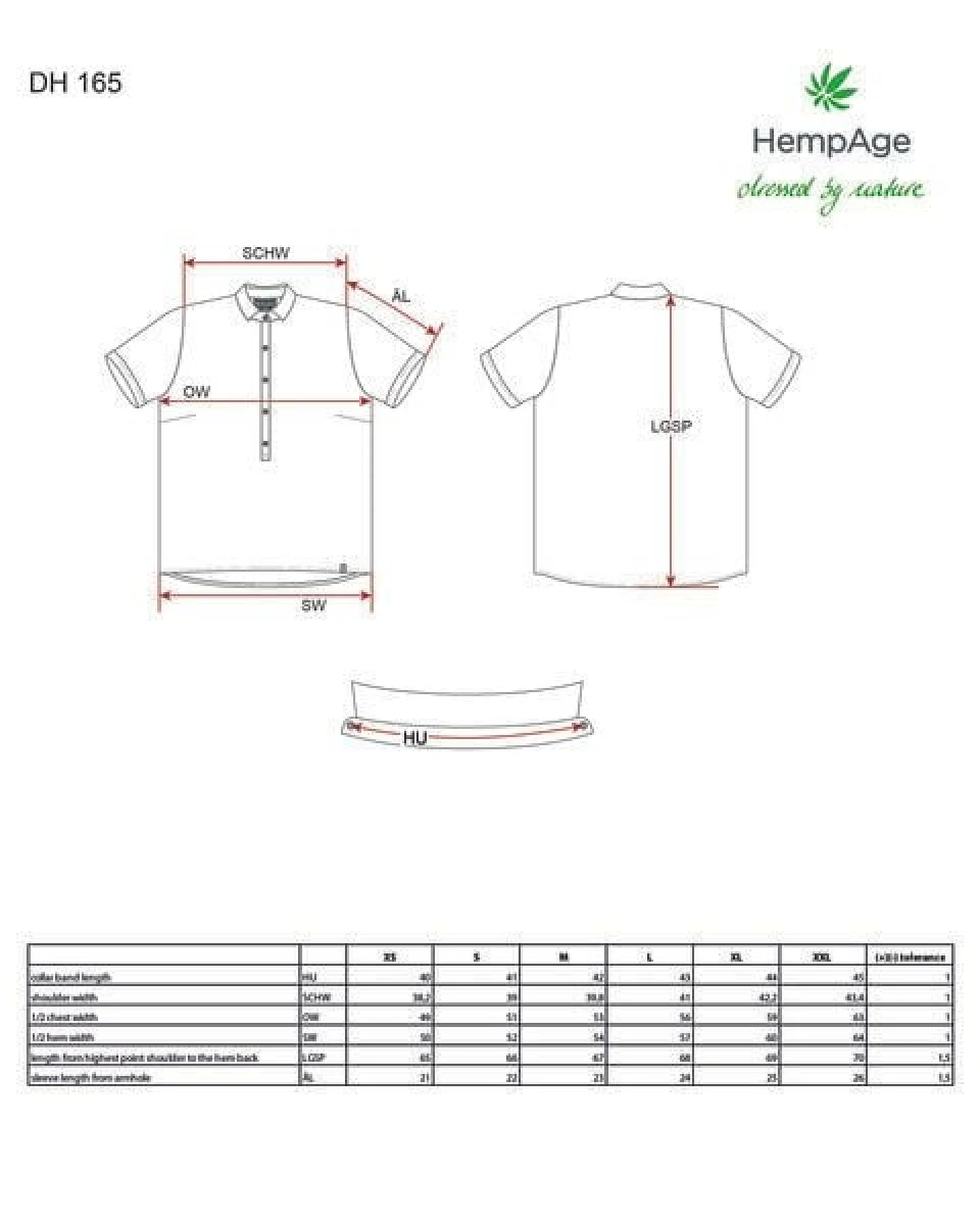 HempAge 100% Schlupfbluse Damen – Ansicht 3