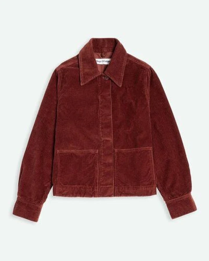 Damen Worker-Jacket "OTA CORD" aus Bio-Baumwolle von Kings of Indigo