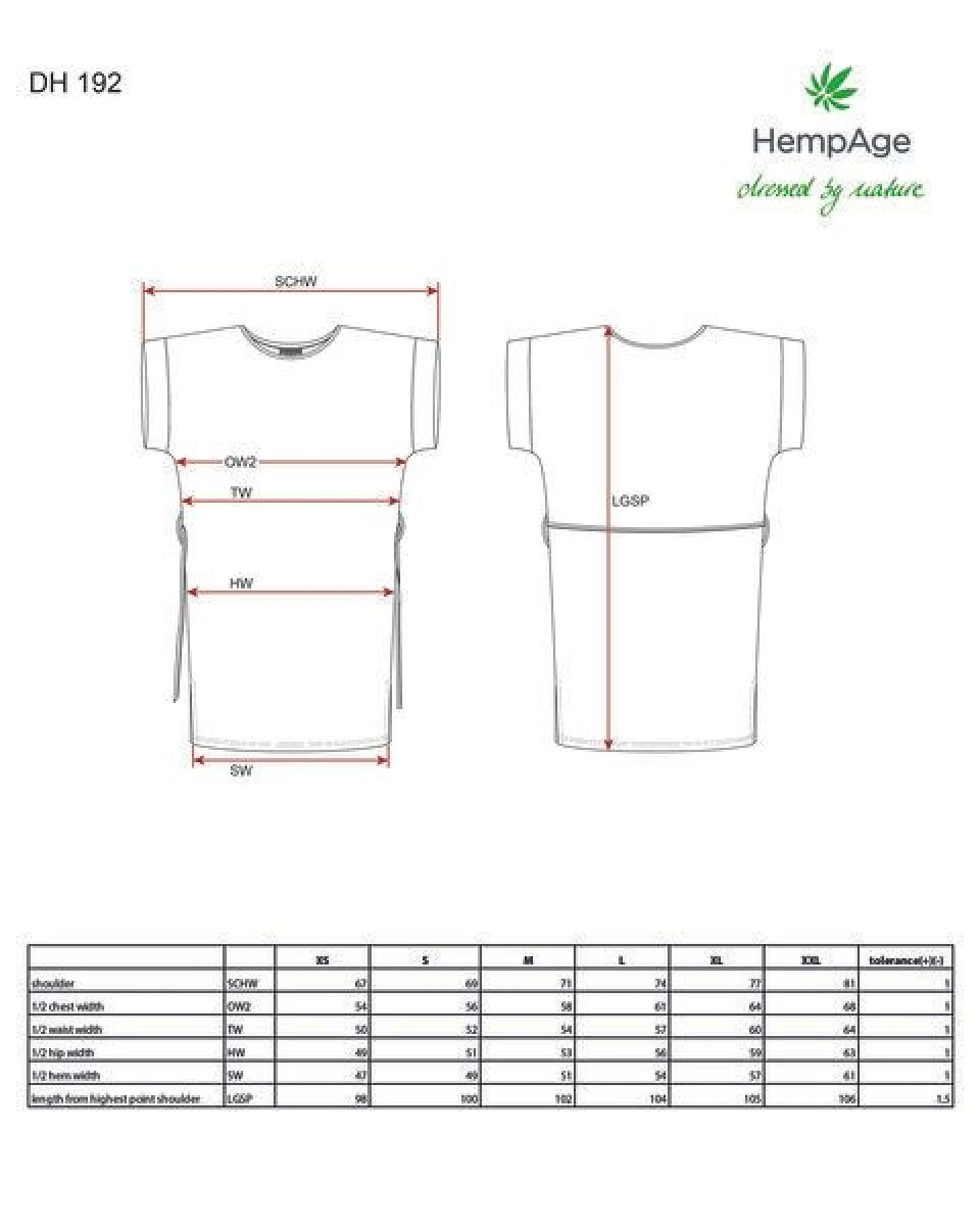 HempAge Streifen Kleid Hanf/Biobaumwolle – Ansicht 3